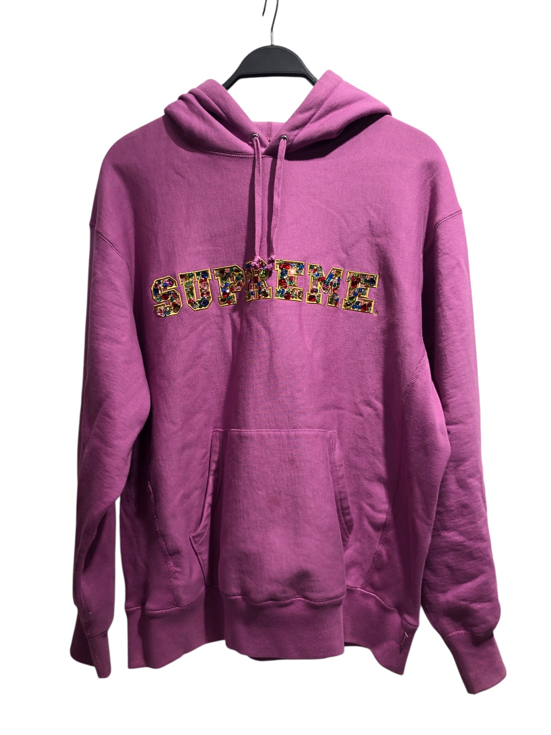 Supreme/Hoodie/L/Cotton/PPL/ view 1