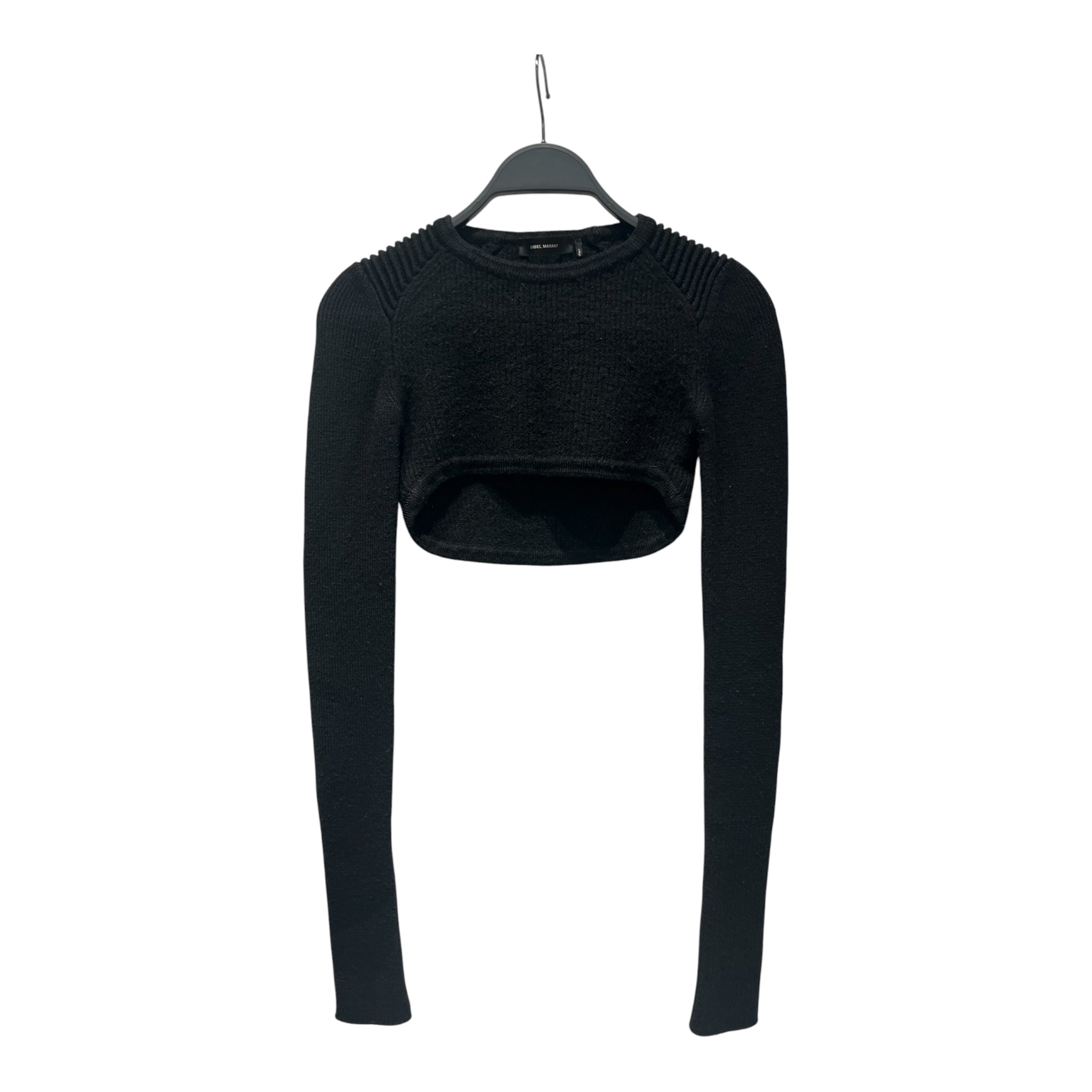 ISABEL MARANT/Sweater/36/Cotton/BLK/ view 1