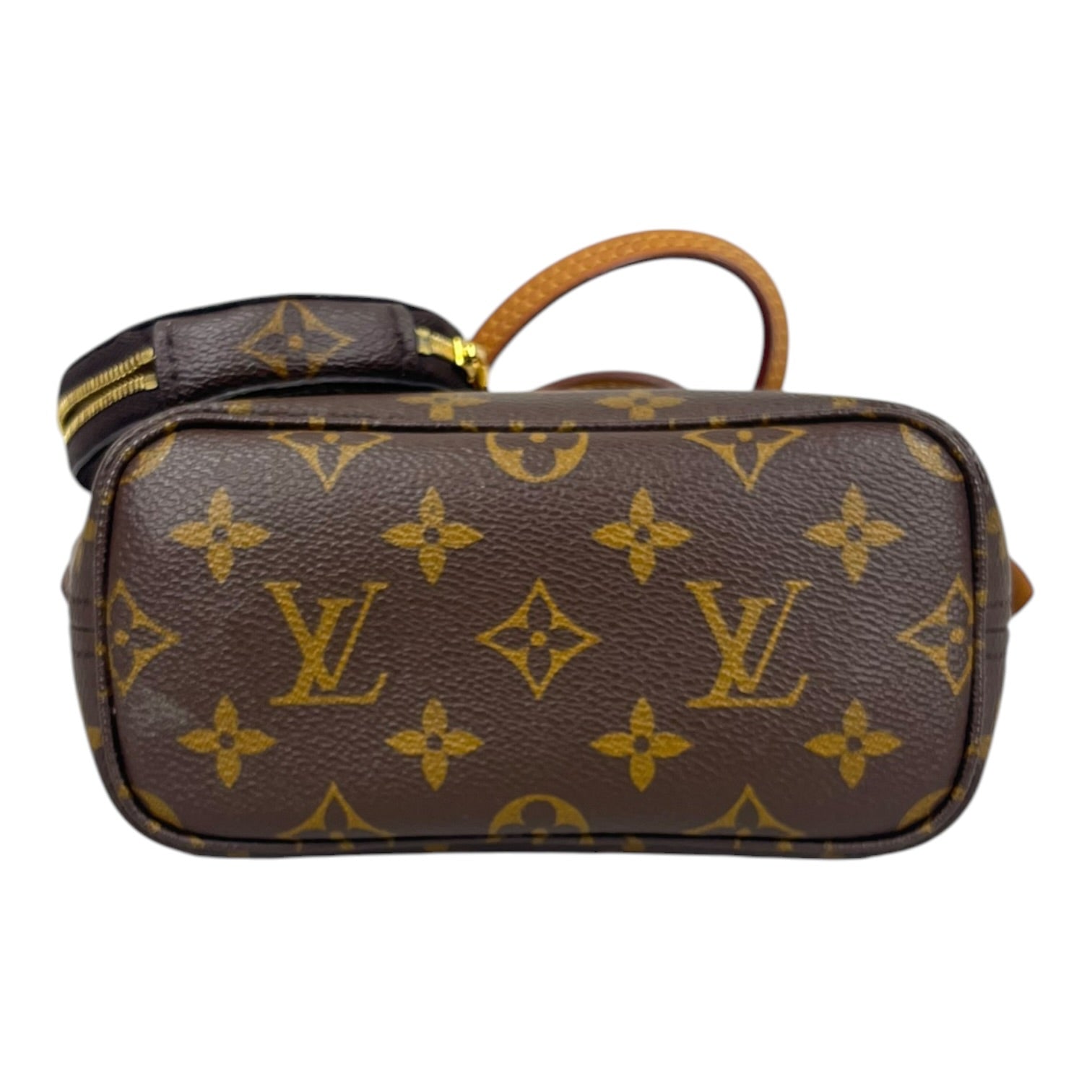 LOUIS VUITTON/Hand Bag/Monogram/Leather/BRW/NEVERFULL BB view 4