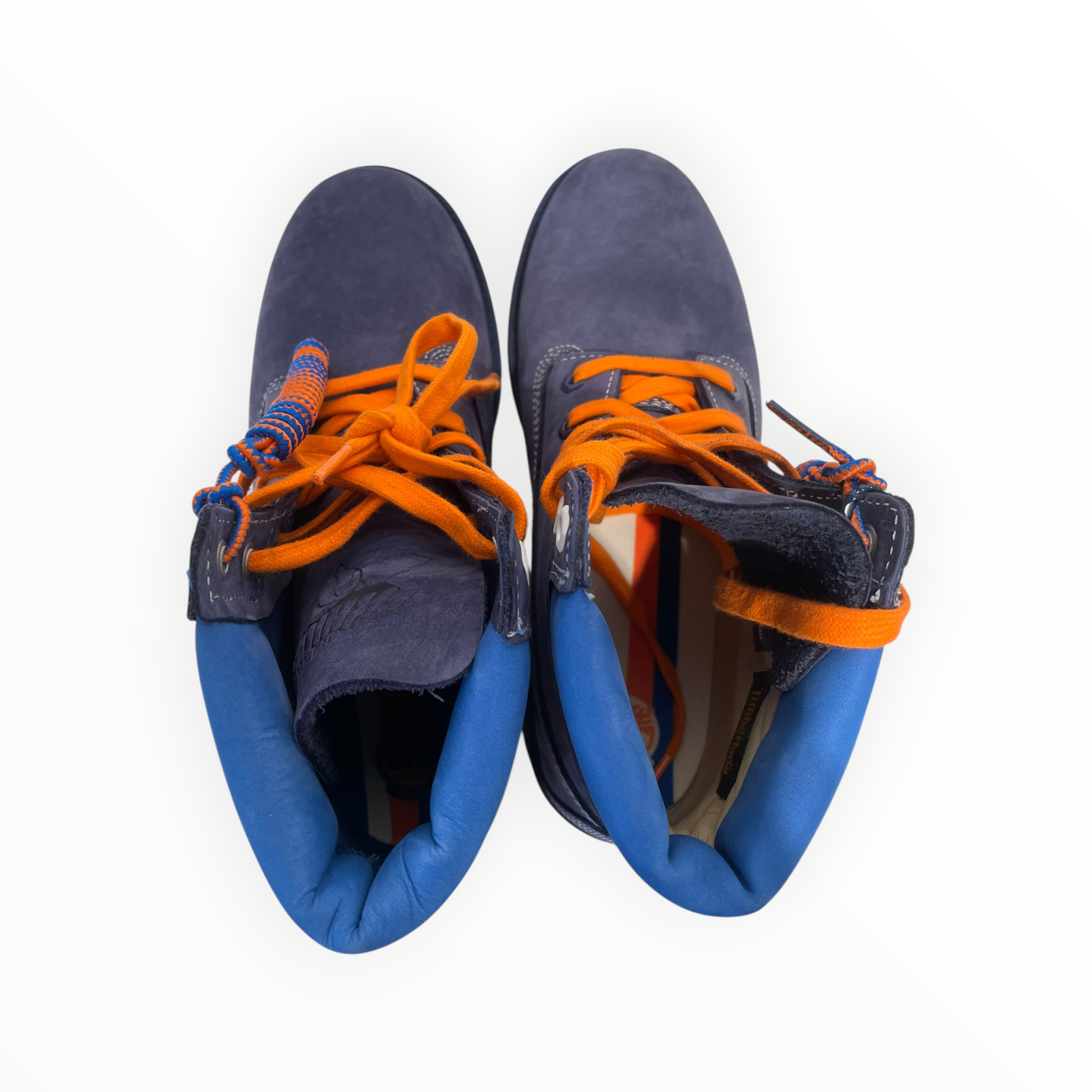 Timberland/NBA/Lace Up Boots/EU 39/Leather/BLU/KNICKS view 3