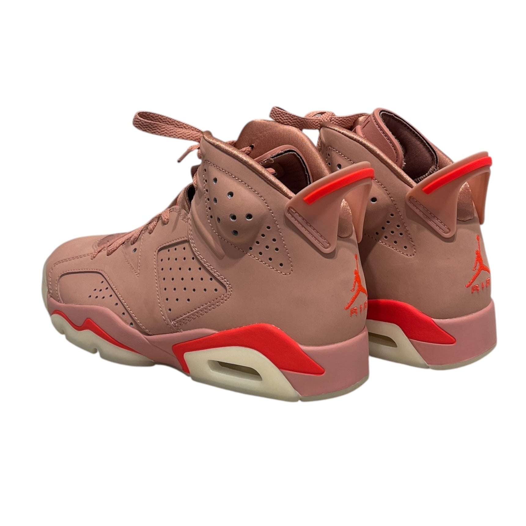 JORDAN BRAND/Hi-Sneakers/US 8.5/Suede/PNK/aleali may jordan 6 view 2