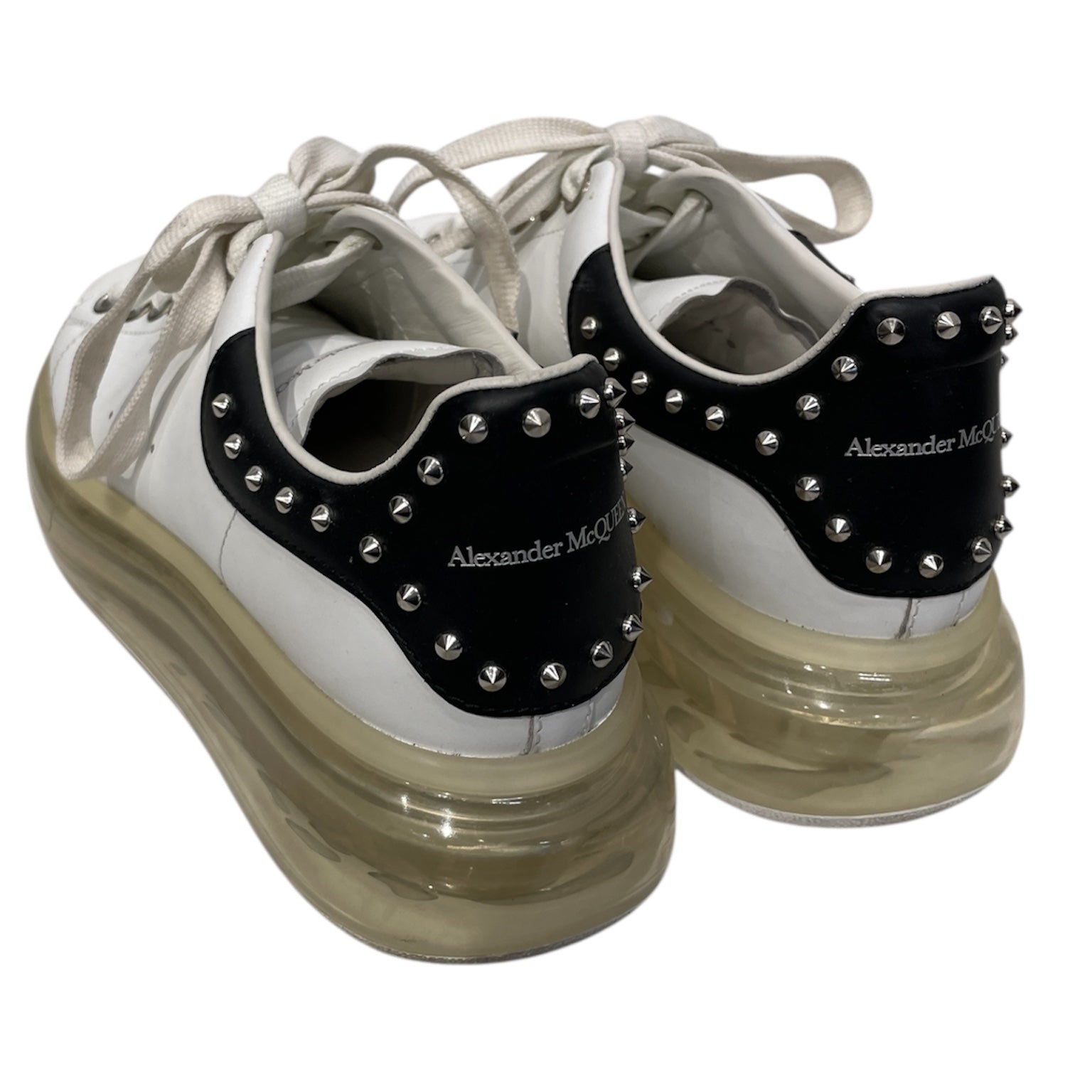 Alexander McQueen/Low-Sneakers/EU 39/Leather/WHT/STUDDED JUMBO SNEAKER view 2