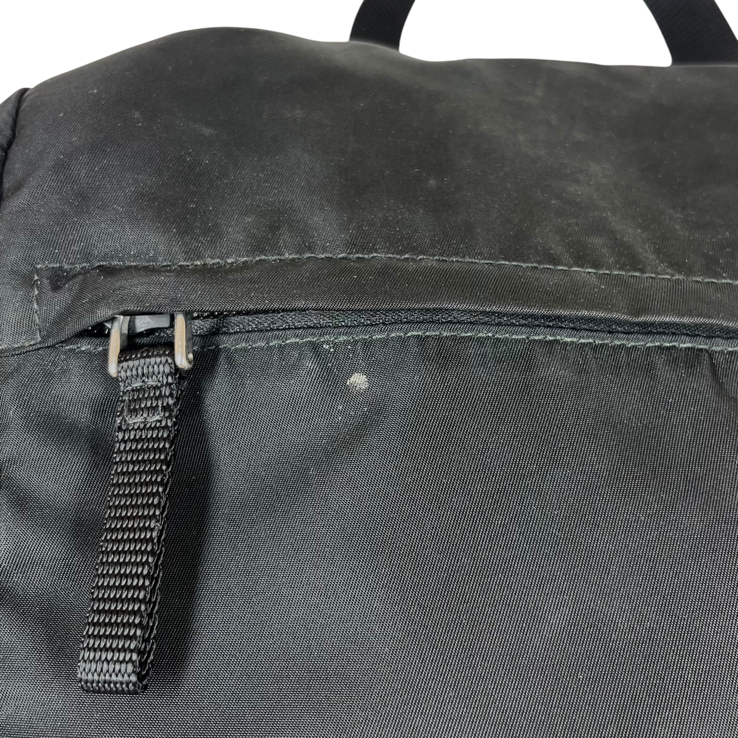 PRADA/Backpack/Nylon/BLK/NYLON CINCH BACKPACK view 8
