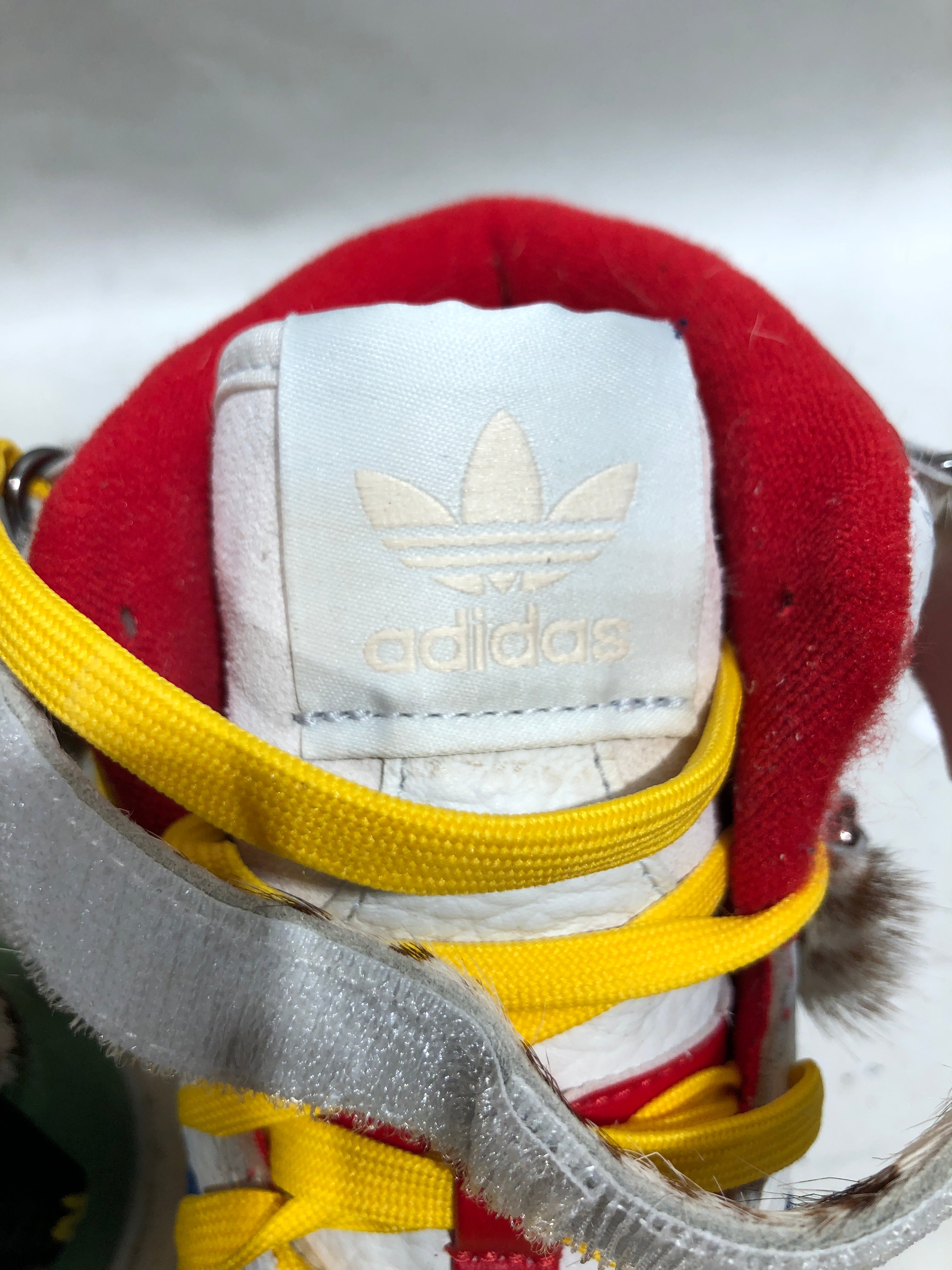 adidas/Hi-Sneakers/US 7/Animal Pattern/Leather/WHT/TULIE YAITO FORUM 84 view 5