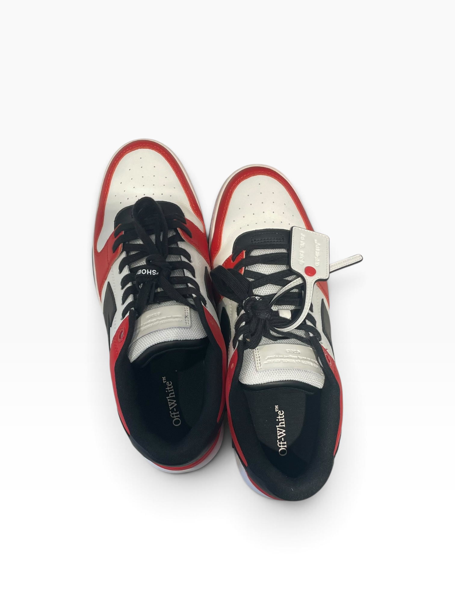 OFF-WHITE/Low-Sneakers/US 13/Leather/RED/Out Of Office Sneaker view 3