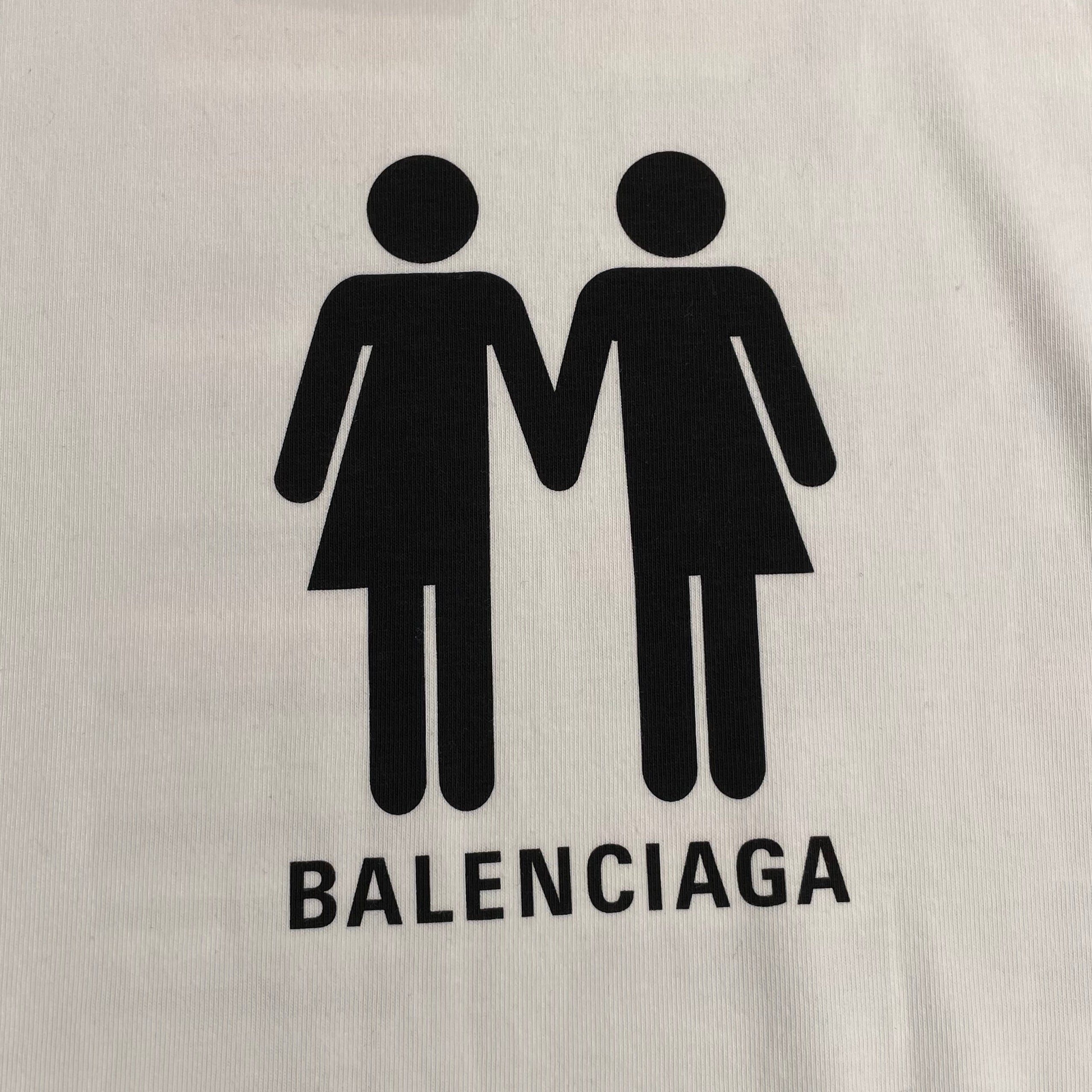 BALENCIAGA/T-Shirt/3/Cotton/WHT/2022 BOY/GIRL PRIDE view 4