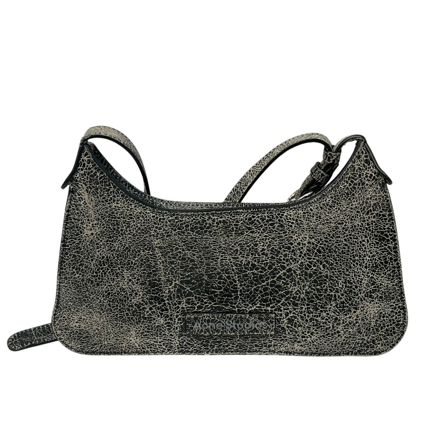 Acne Studios/Pouch/Leather/GRY/platt mirror crackle view 4
