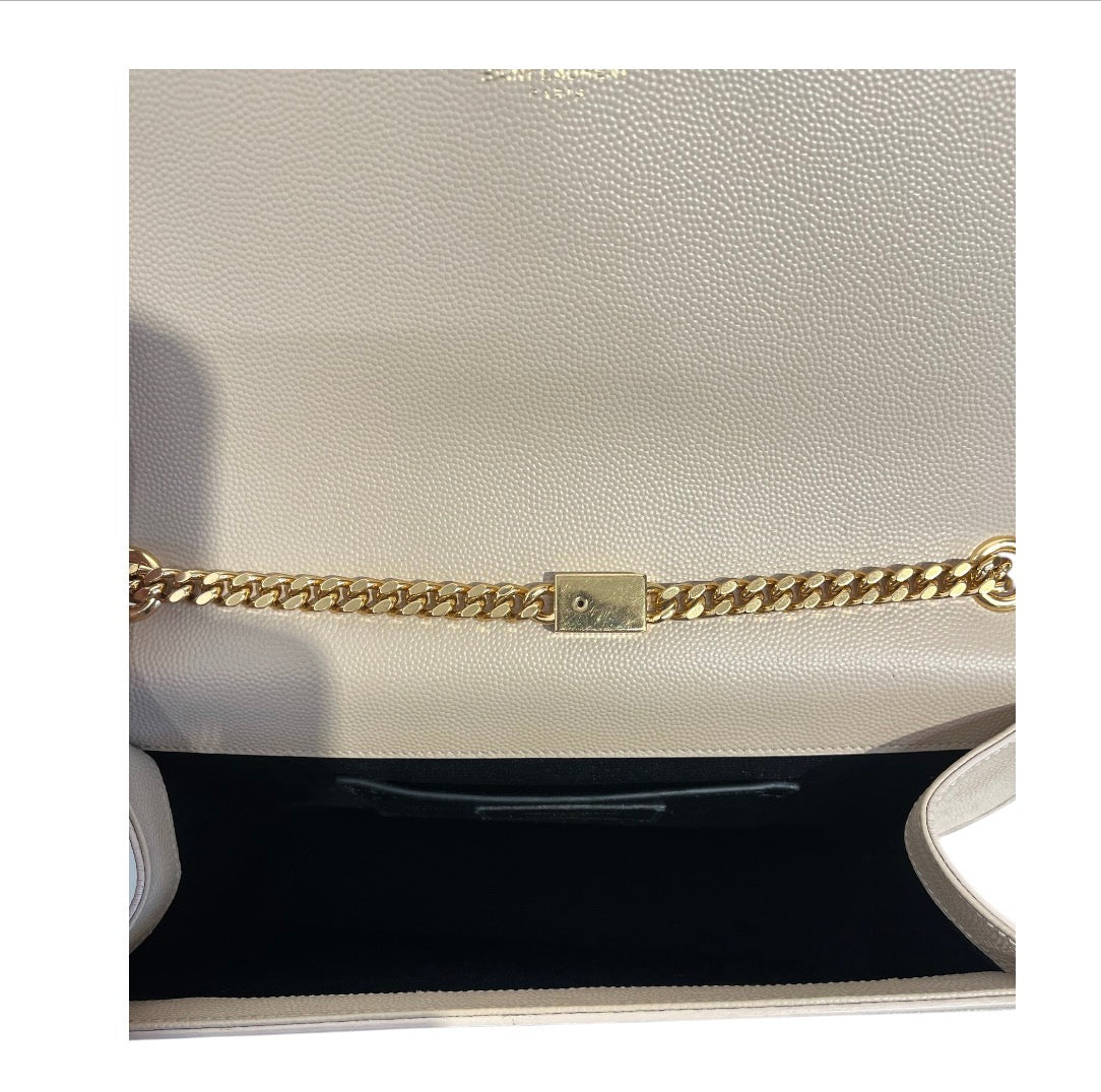 YVES SAINT LAURENT/Hand Bag/CRM/KATE SIGNATURE view 4