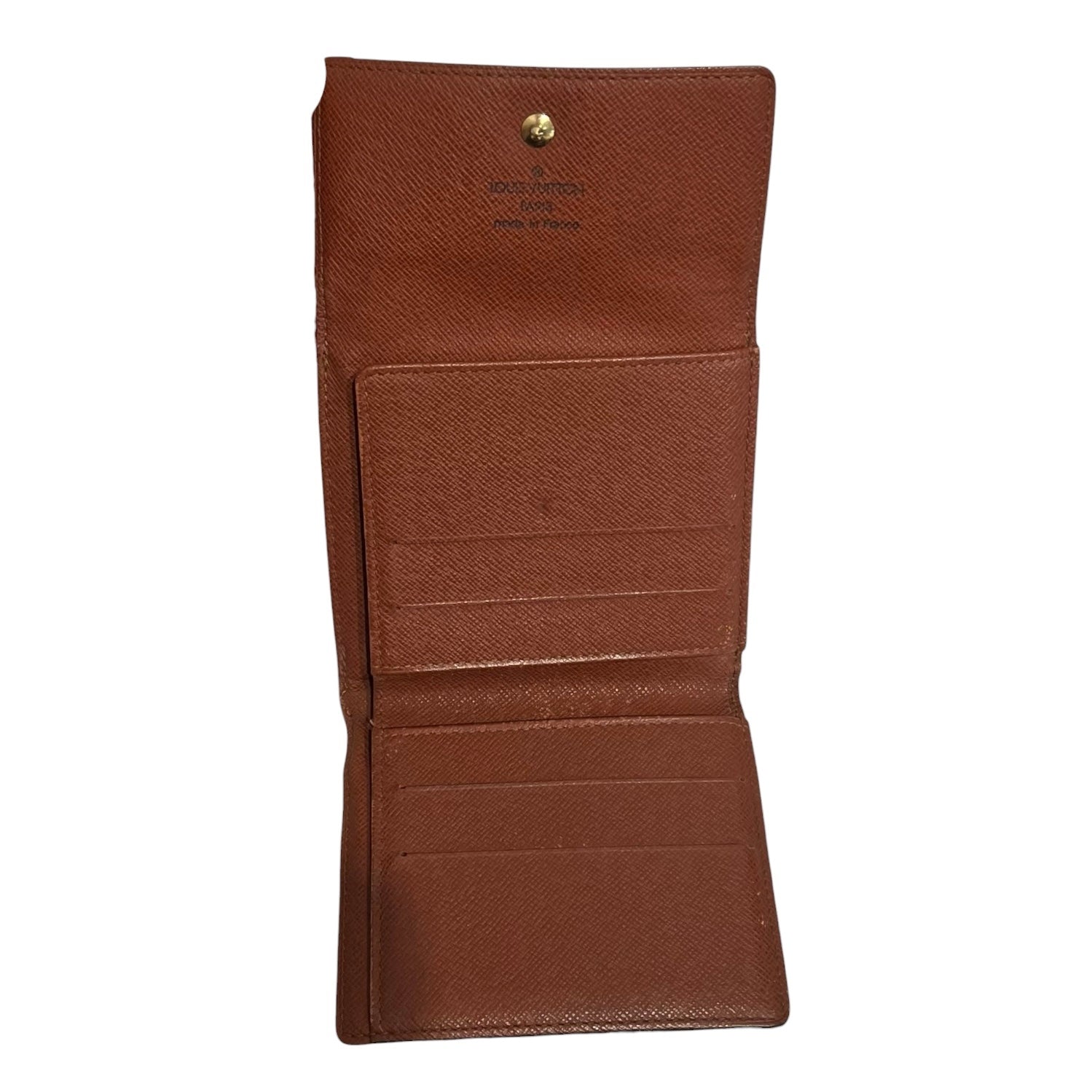 LOUIS VUITTON/Trifold Wallet/Monogram/Leather/BRW/ view 3
