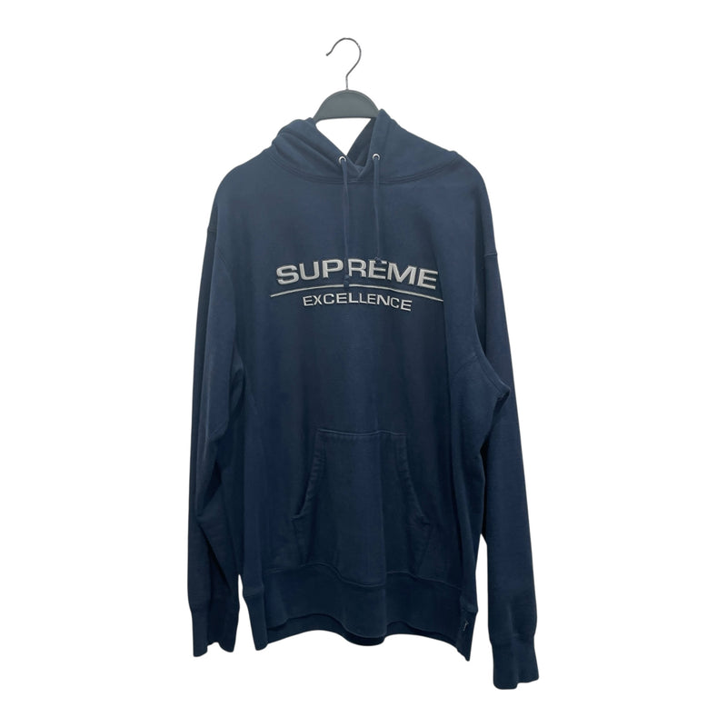 Supreme/Hoodie/L/Cotton/NVY/excellence