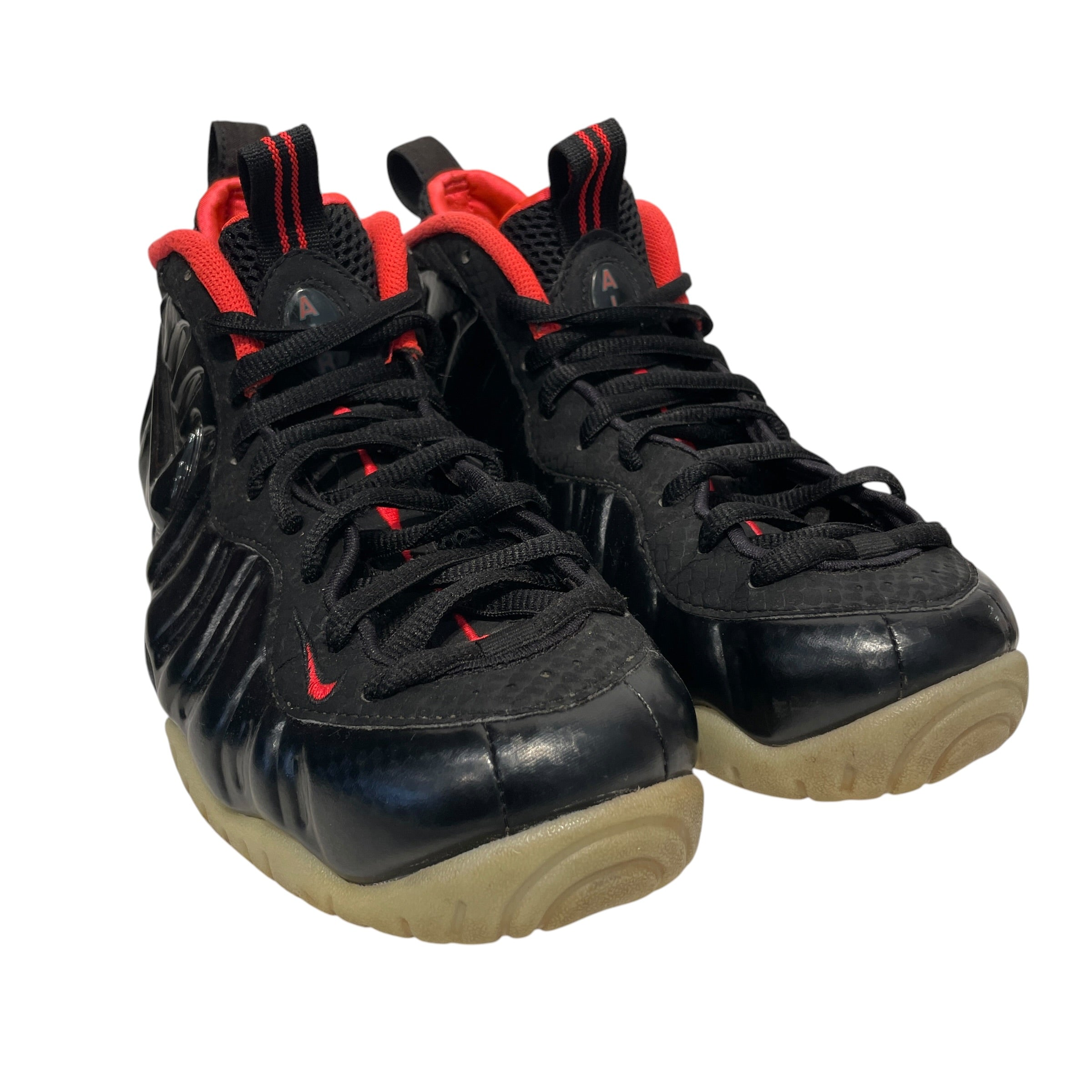 NIKE/Low-Sneakers/US 9/Leather/BLK/FOAMS YEEZY view 1
