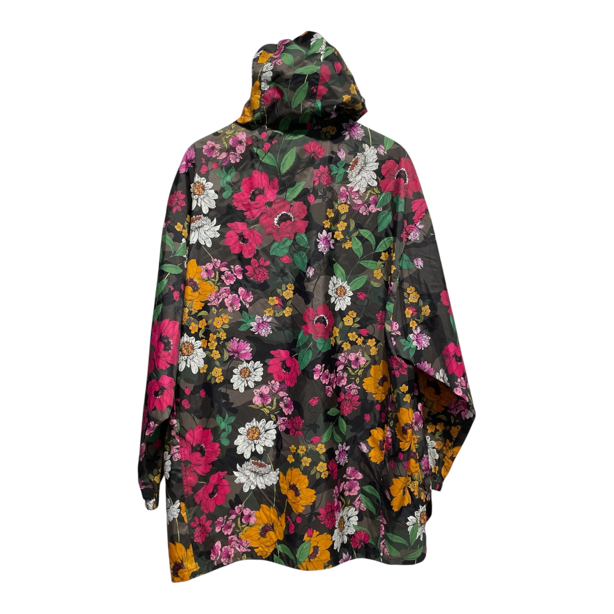 VALENTINO/Windbreaker/50/Nylon/GRN/FLORAL ON CAMO view 2