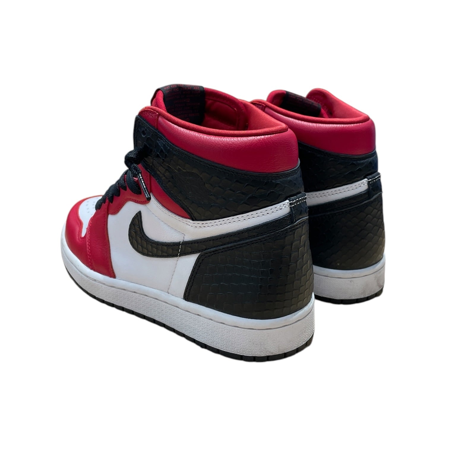 NIKE/AIR JORDAN 1 RETRO HIGH OG/Hi-Sneakers/US 8/Leather/RED/CD0461-601 view 2