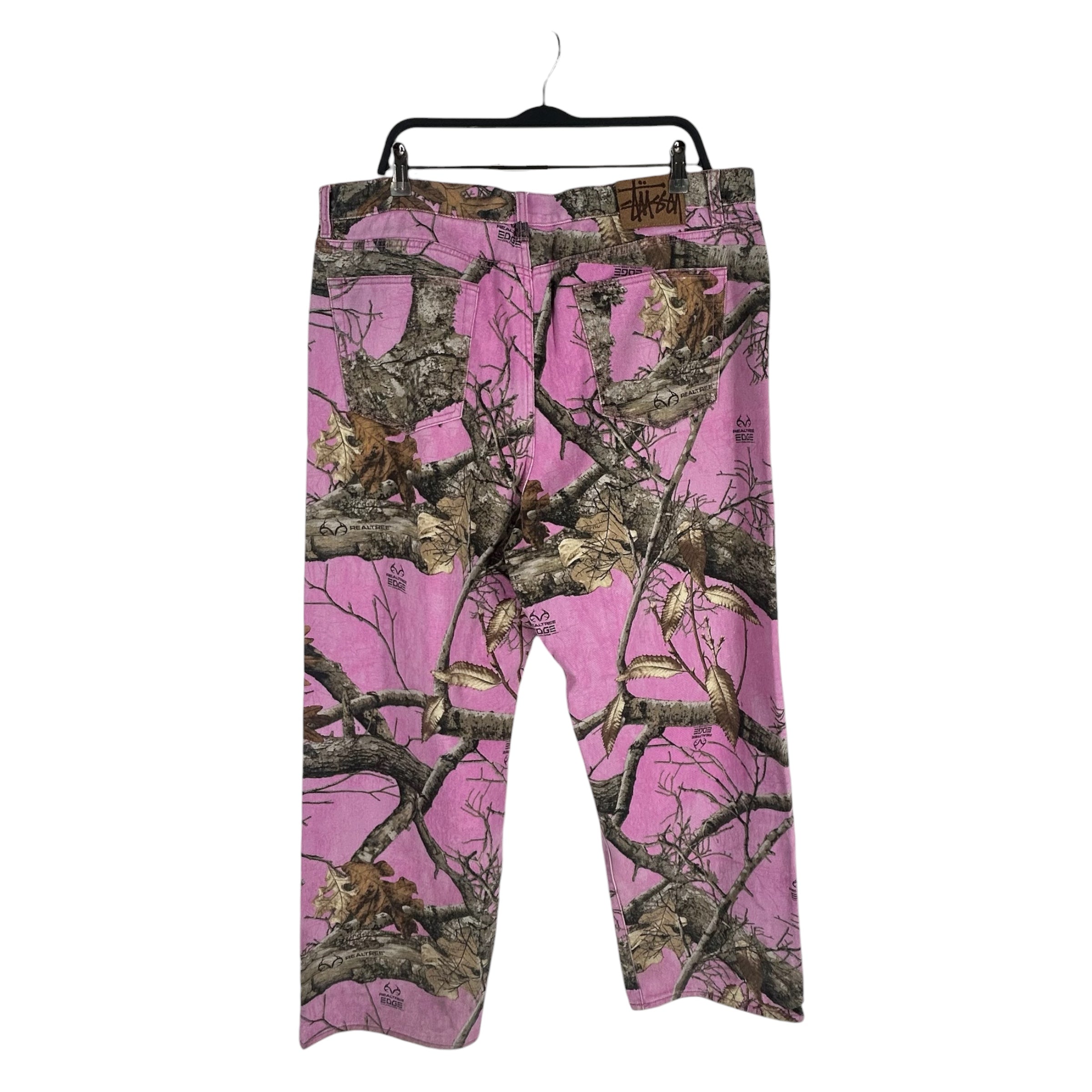 STUSSY/Straight Pants/38/Cotton/PNK/Camouflage/REAL TREE view 2