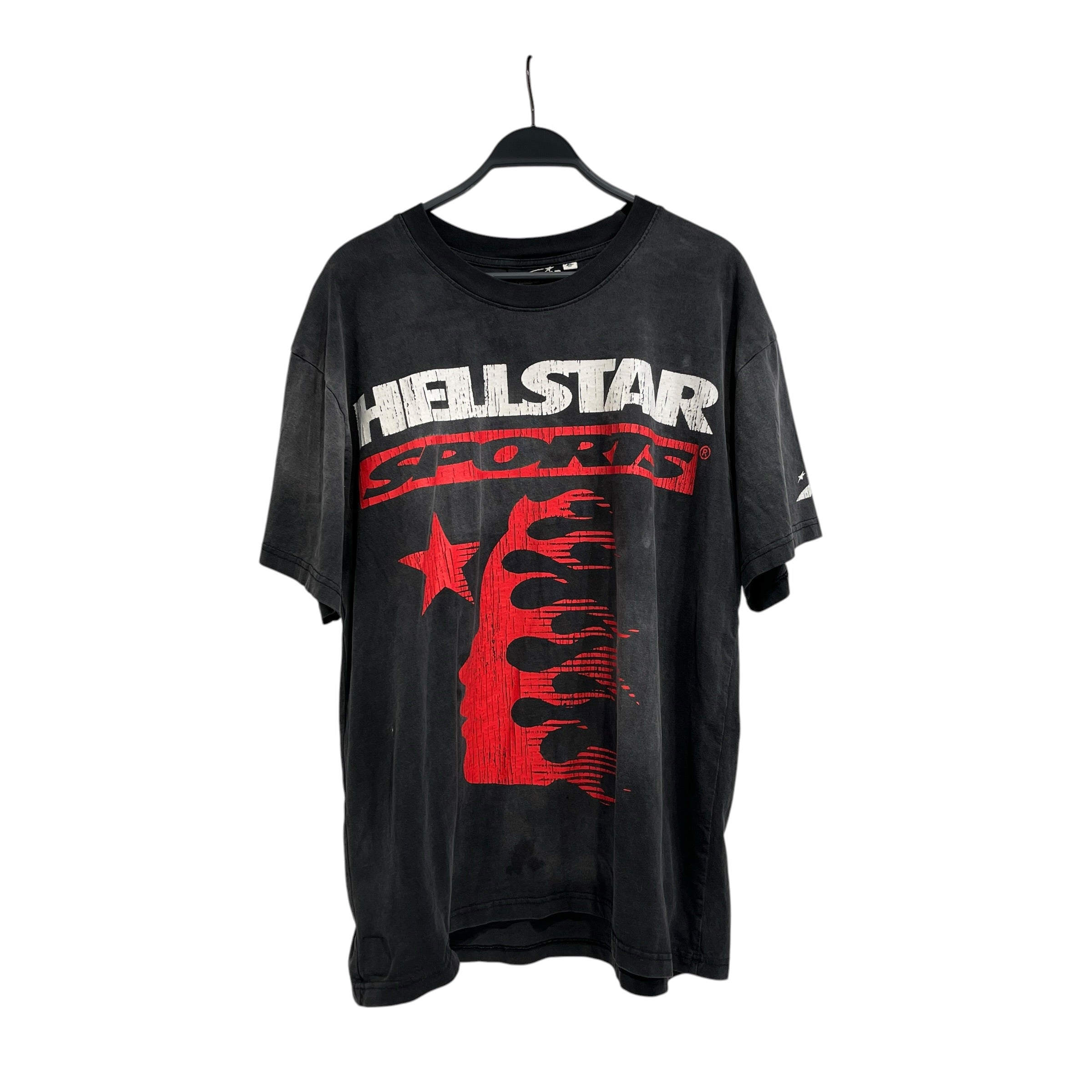 HELLSTAR/Sweatshirt/XL/Cotton/BLK/Oversize/HELLSTAR SPORTS view 1