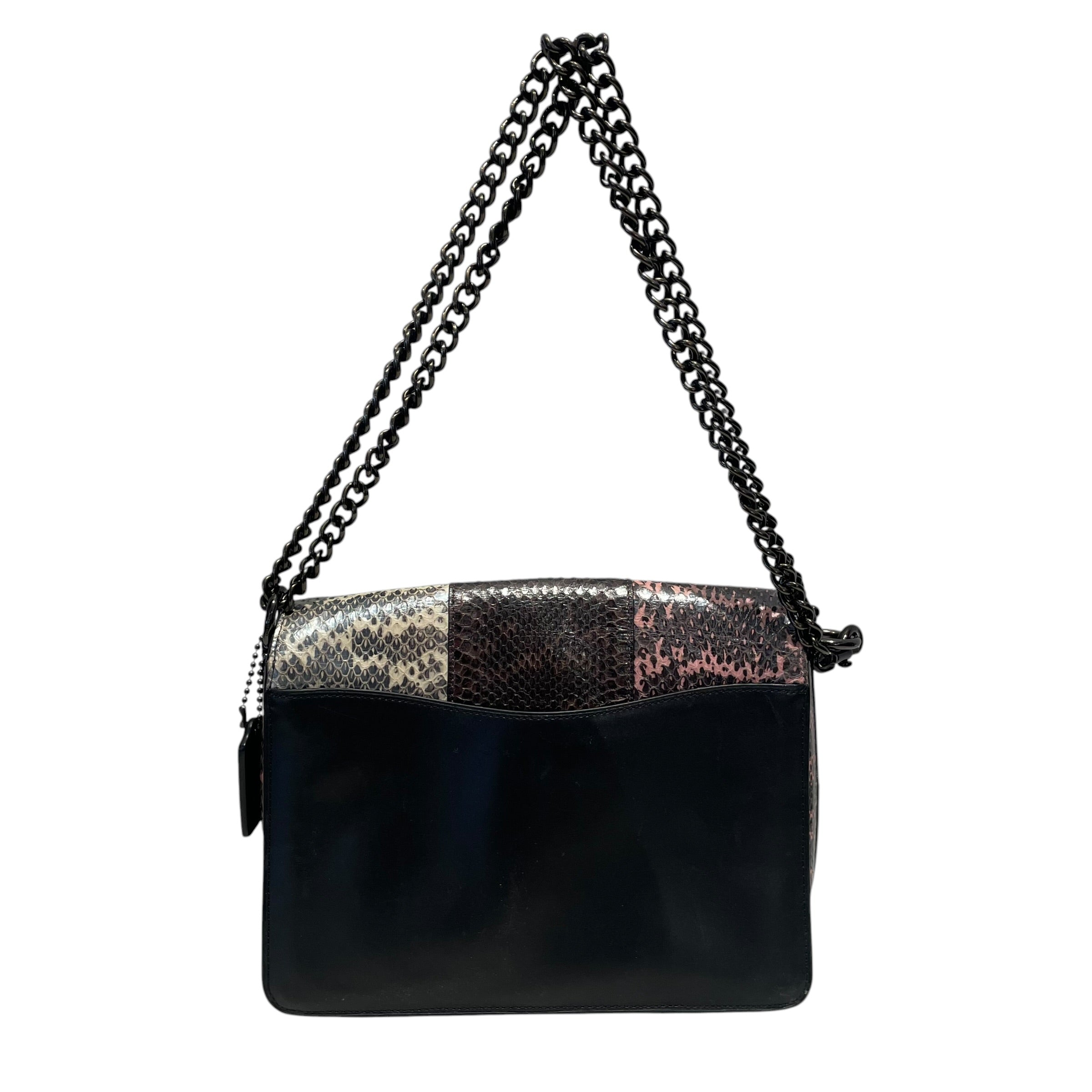 COACH/Bag/All Over Print/Leather/MLT/Dreamer snakeskin panels view 3