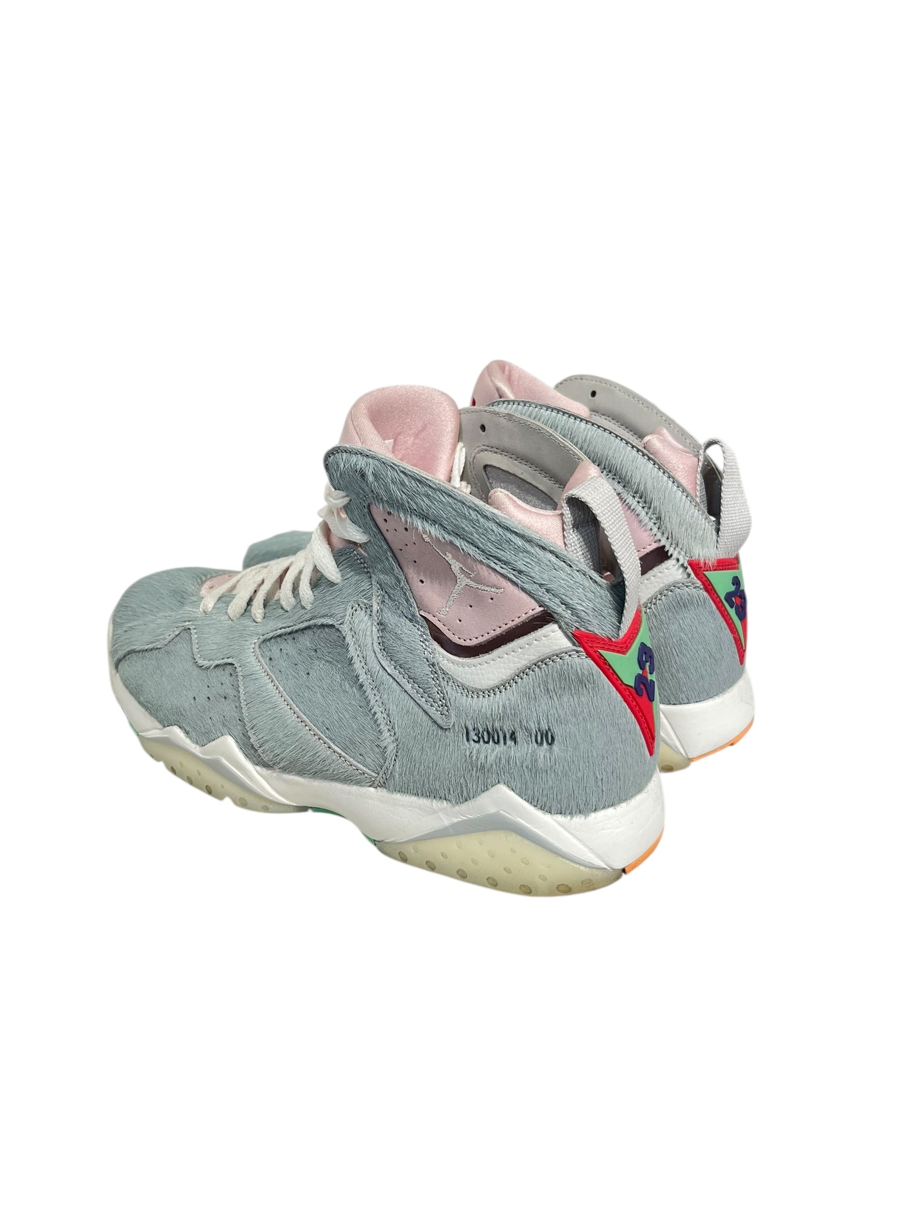 NIKE/Hi-Sneakers/US 11/Fake Fur/GRY/U-Tip/CT8528-002 retro 7 hare 2.0 view 2