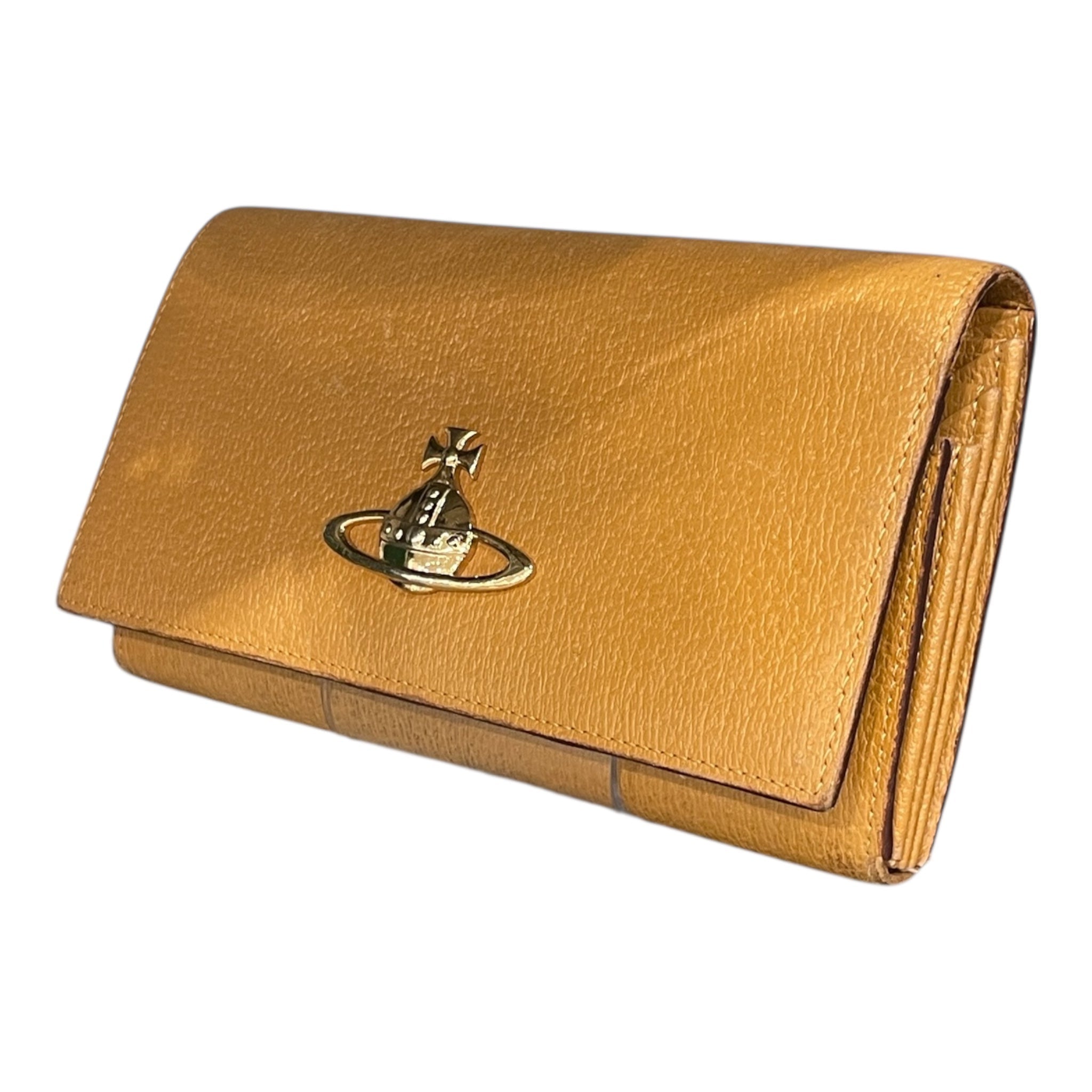 Vivienne Westwood/Bifold Wallet/Leather/CML/zip/long view 1