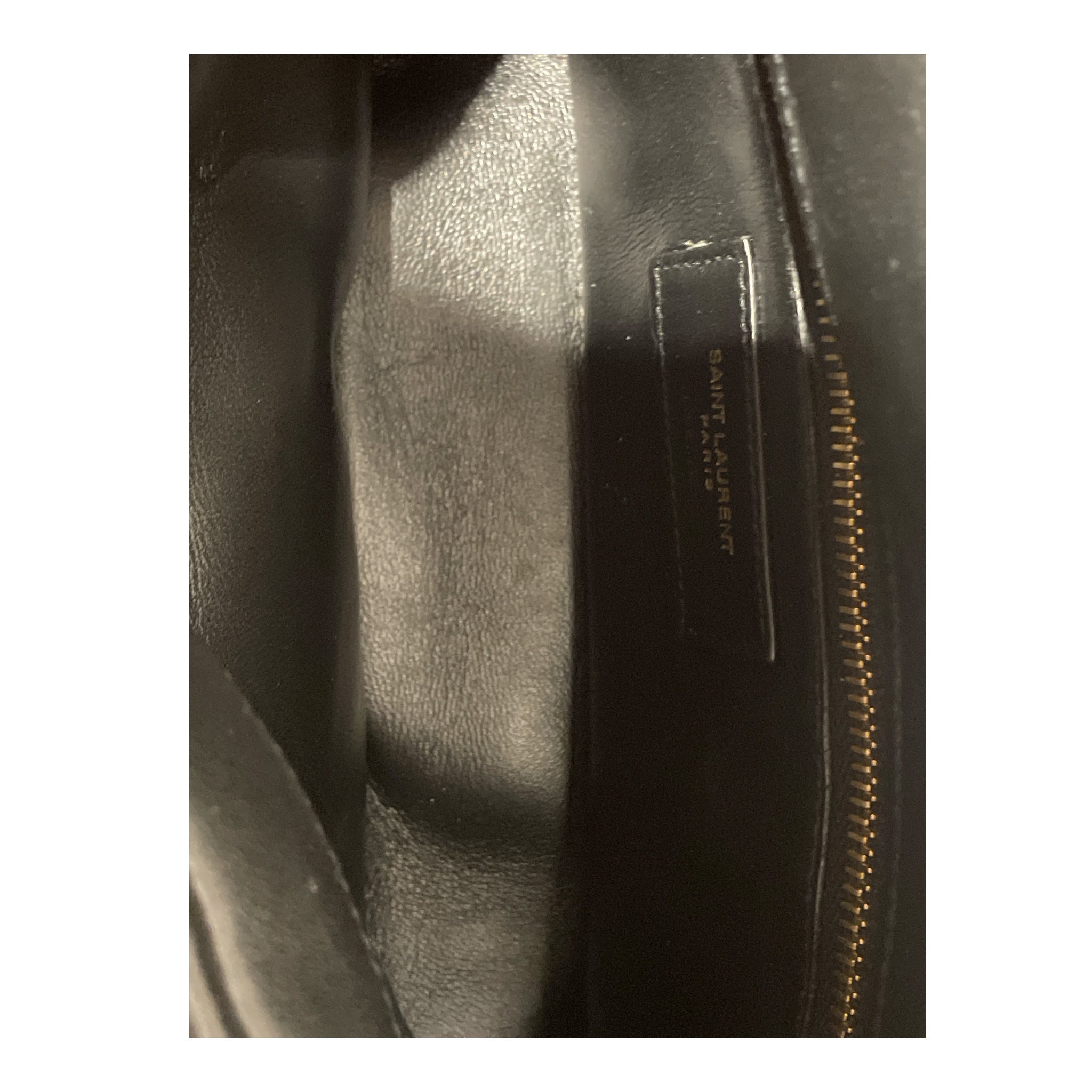 SAINT LAURENT/Hand Bag/Leather/BLK/Le 5 A 7 hobo view 3