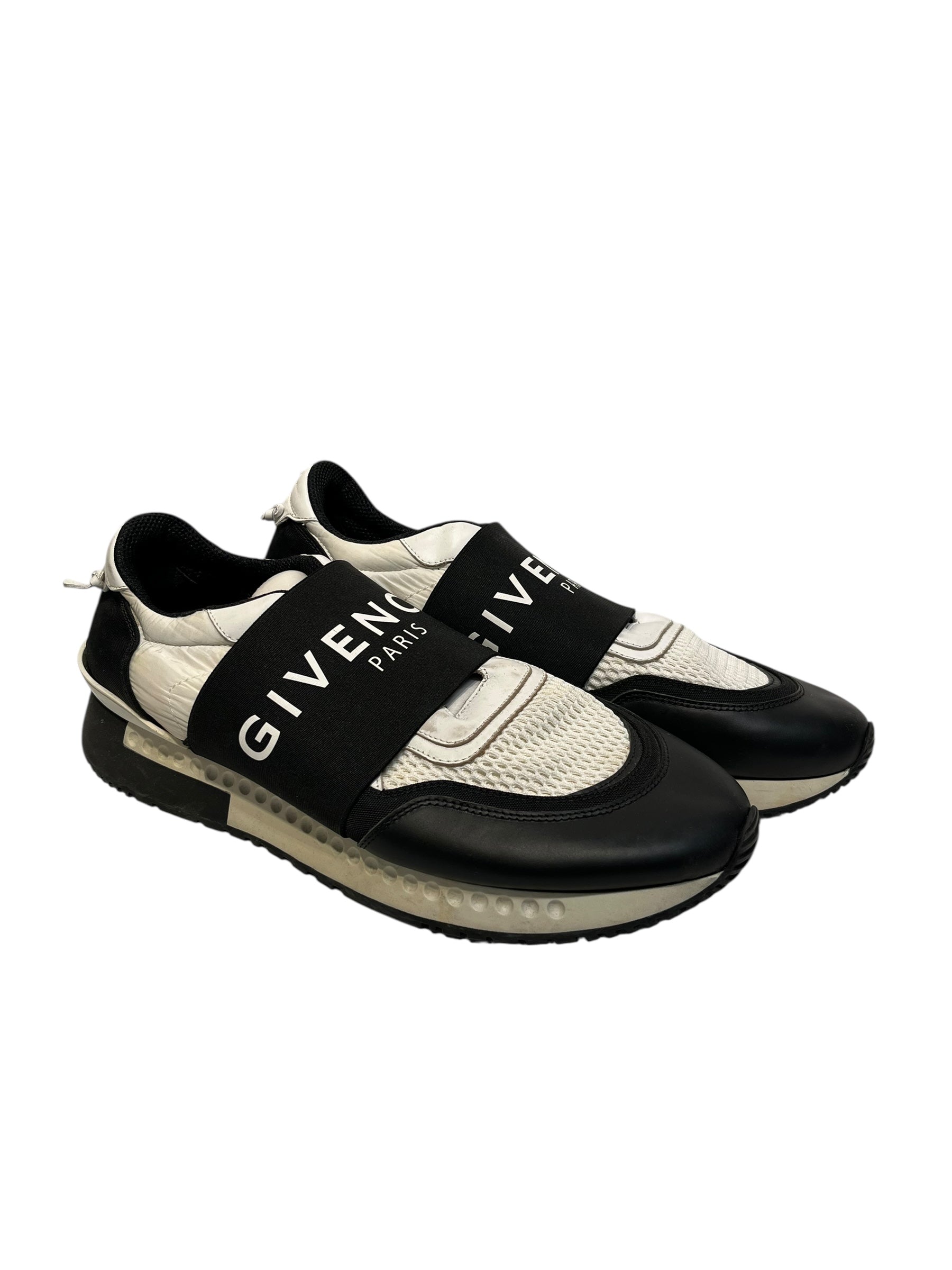 GIVENCHY/Low-Sneakers/US 11/Polyester/WHT/ view 1