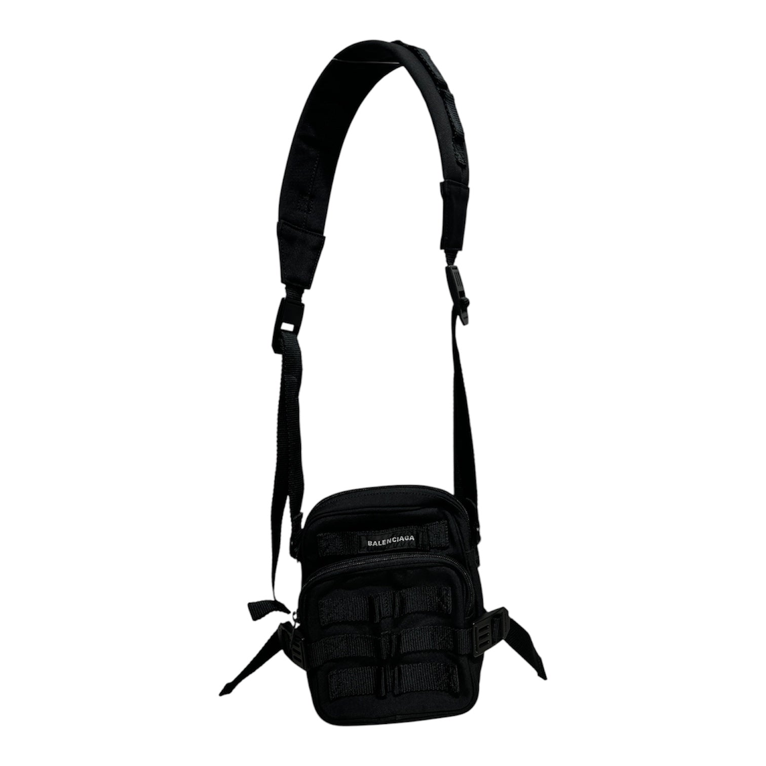 BALENCIAGA/Cross Body Bag/BLK/CROSSBODY BACKPACK SMALL view 1