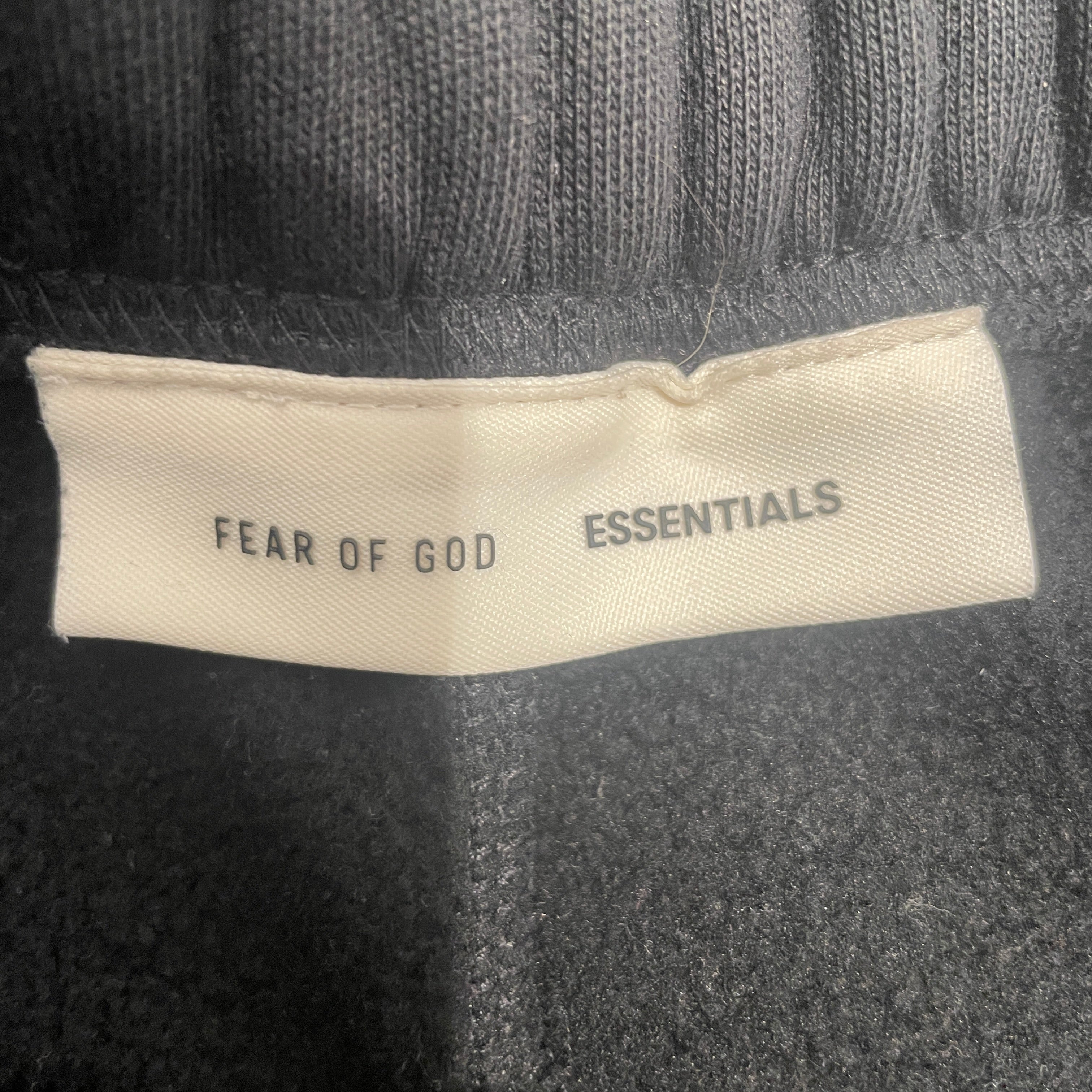 FOG ESSENTIALS/Straight Pants/M/Cotton/BLK/"26" view 3
