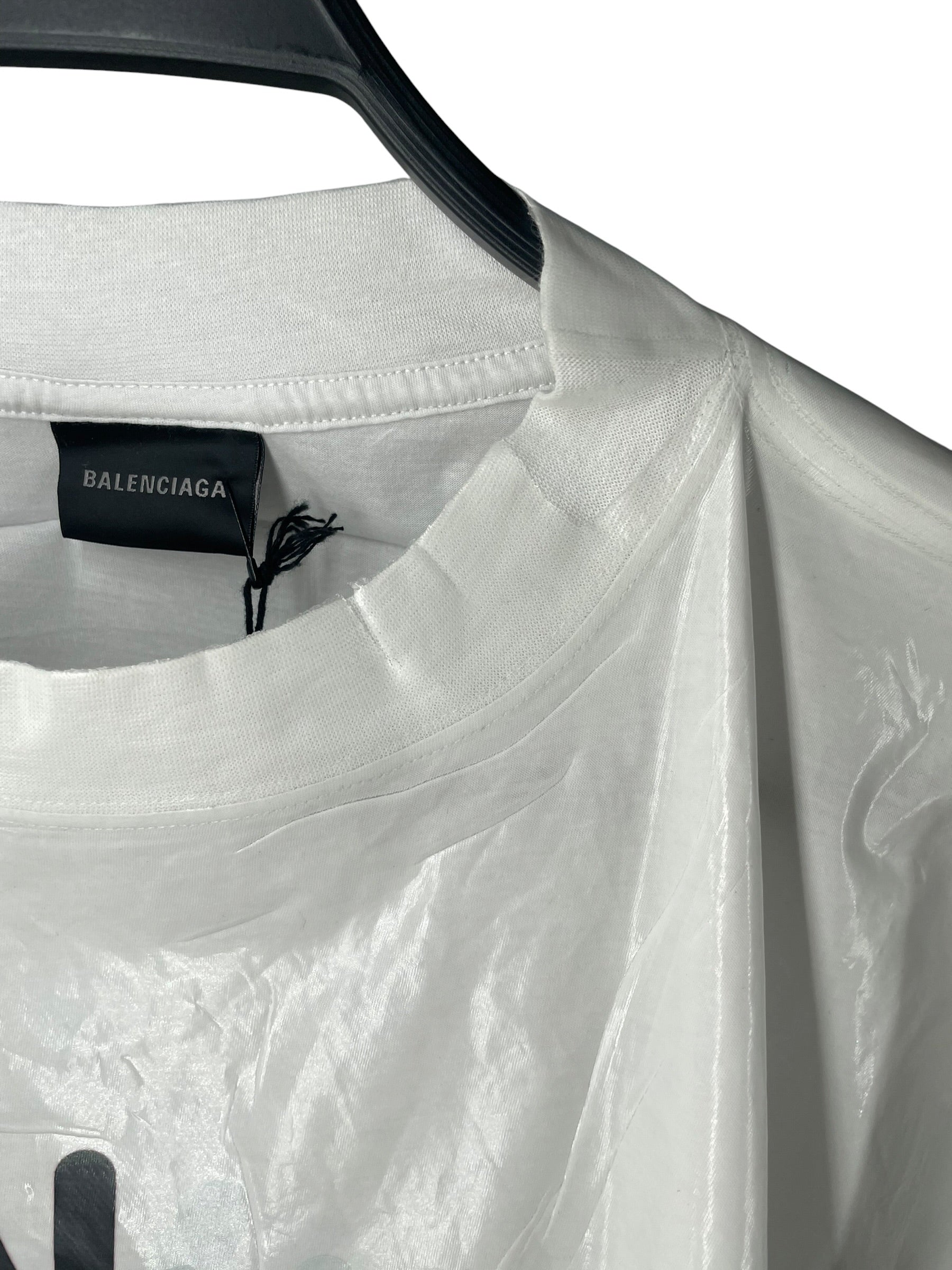 BALENCIAGA/LS T-Shirt/1/Cotton/WHT/Graphic/LOADING LAMINATED LS 404 PAGE view 5