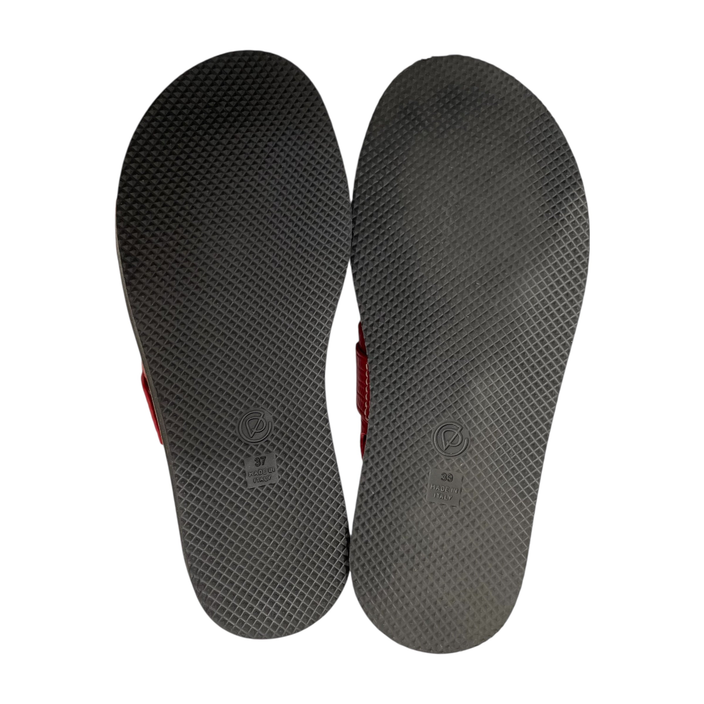 3.1 phillip lim/Sandals/EU 39/Leather/RED/RING ON BUCKLE view 7