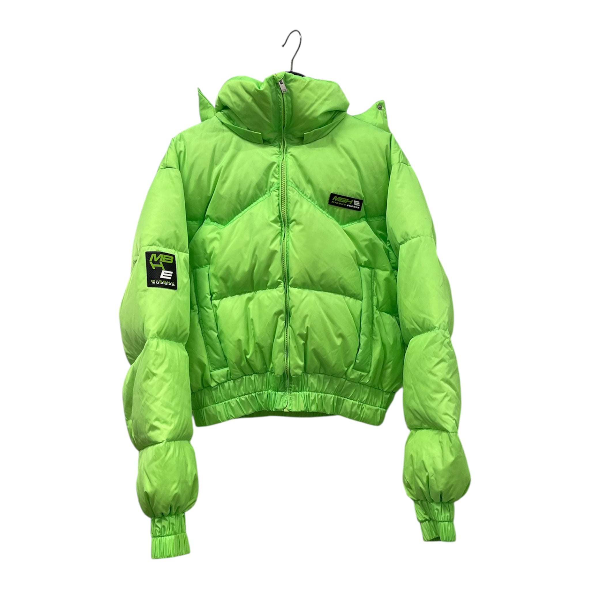 MISBHV/Coat/XS/Nylon/GRN/NEON GREEN PUFFER EUROPA view 1