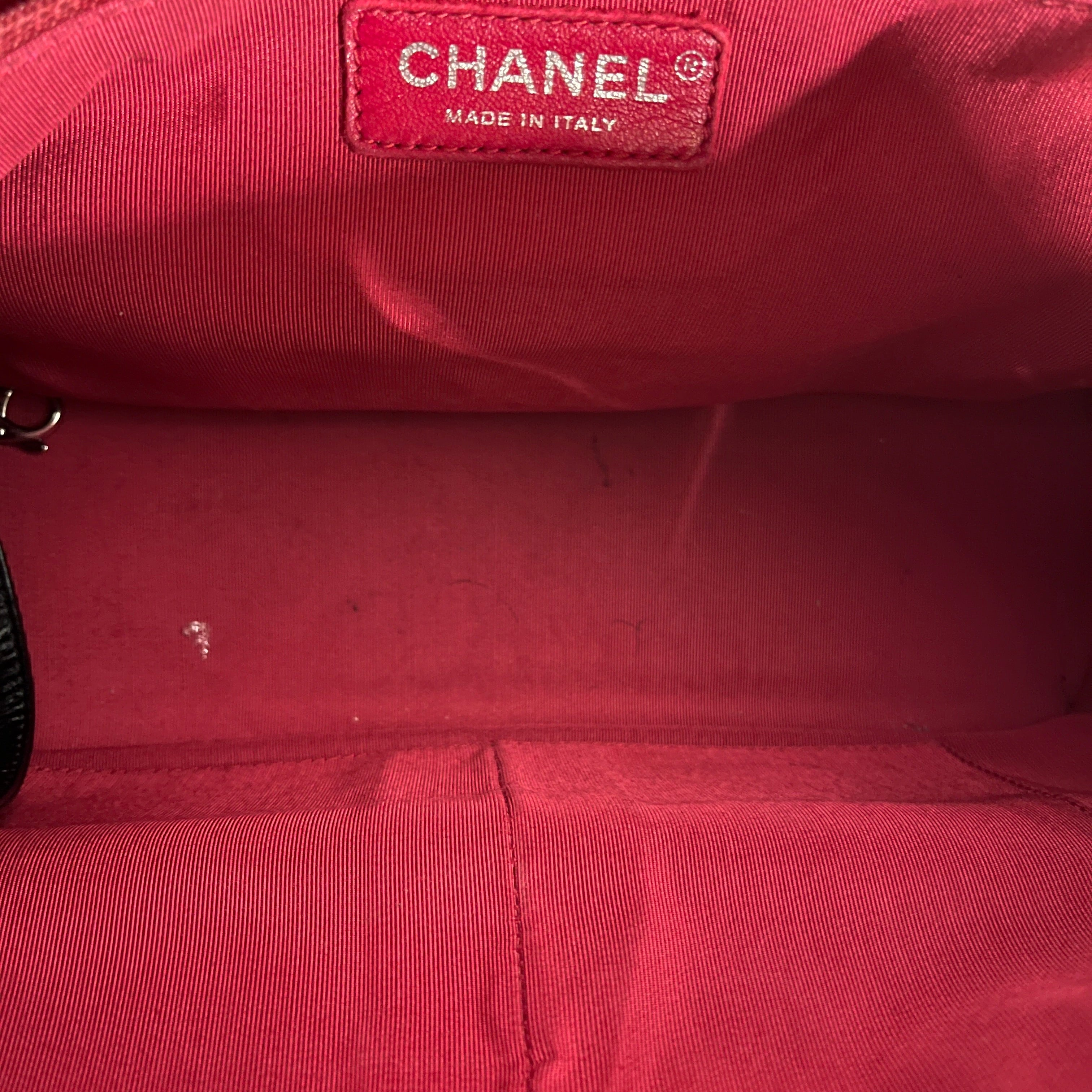 CHANEL/Bag/Leather/BLK/MEDIUM GABRIELLE HOBO view 3
