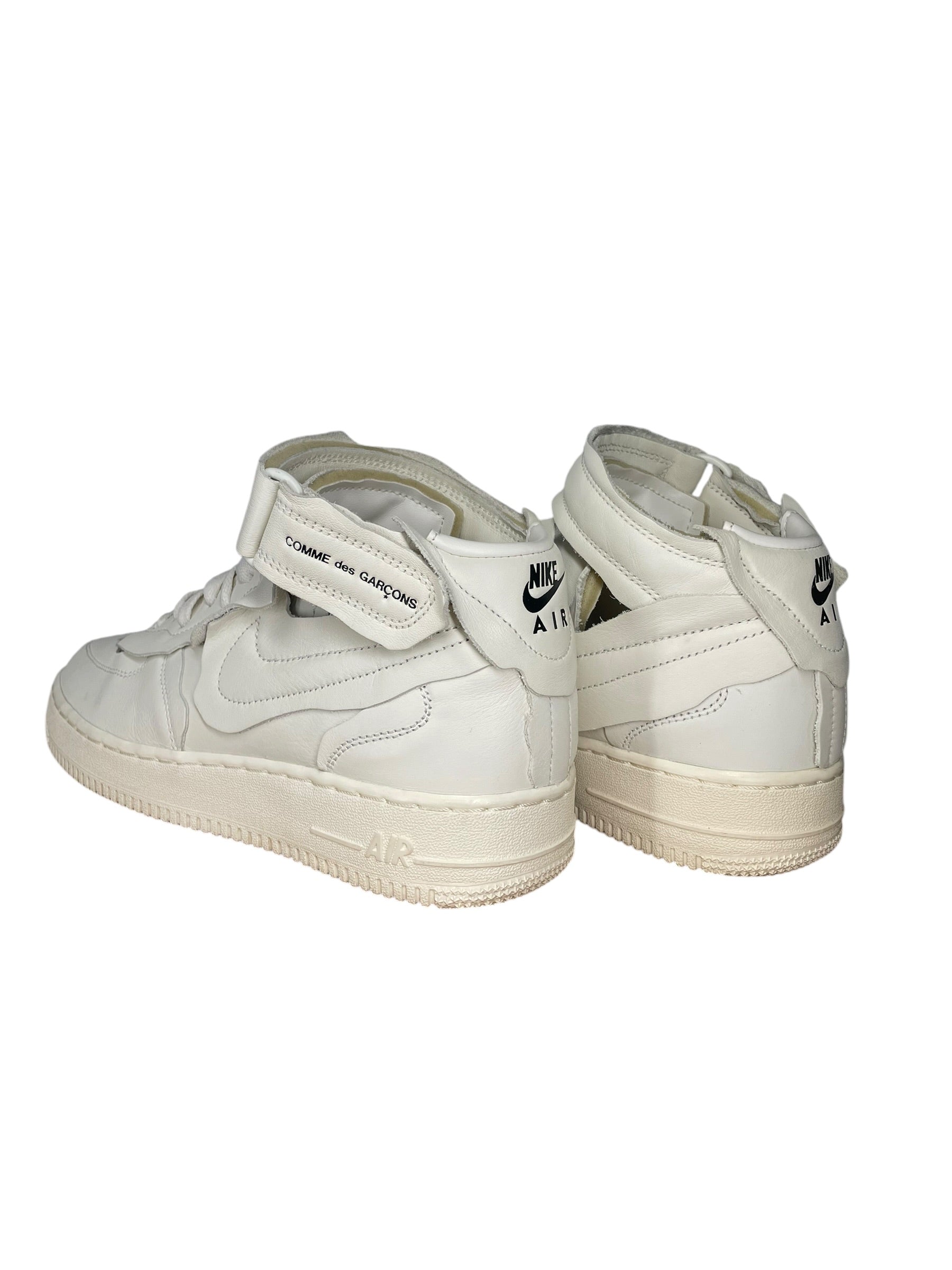NIKE/AIR FORCE 1 /Hi-Sneakers/US 8.5/Leather/WHT/DC3601-100 view 2