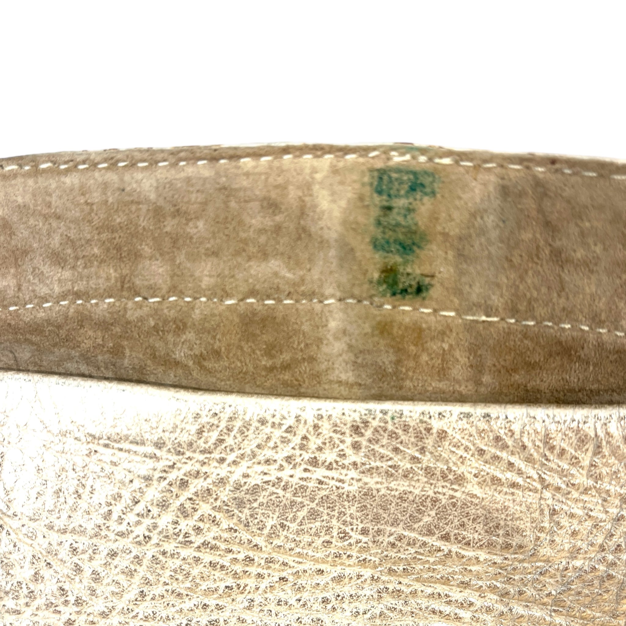 Calleen Cordero/Hand Bag/Leather/GLD/rhimestones on front view 5