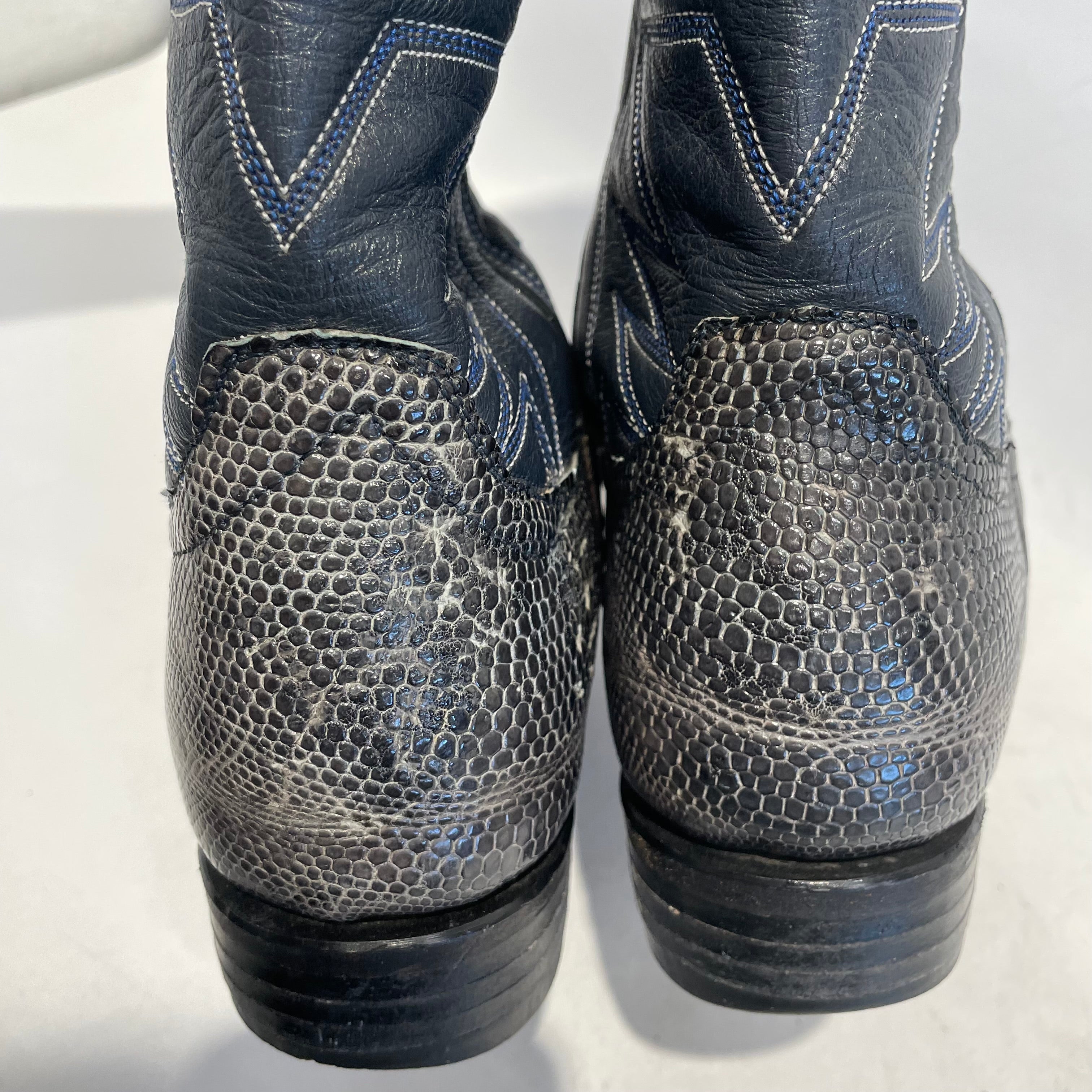 FINNS EXOTIC BOOTS /Boots/Leather/BLK/LIZARD view 4
