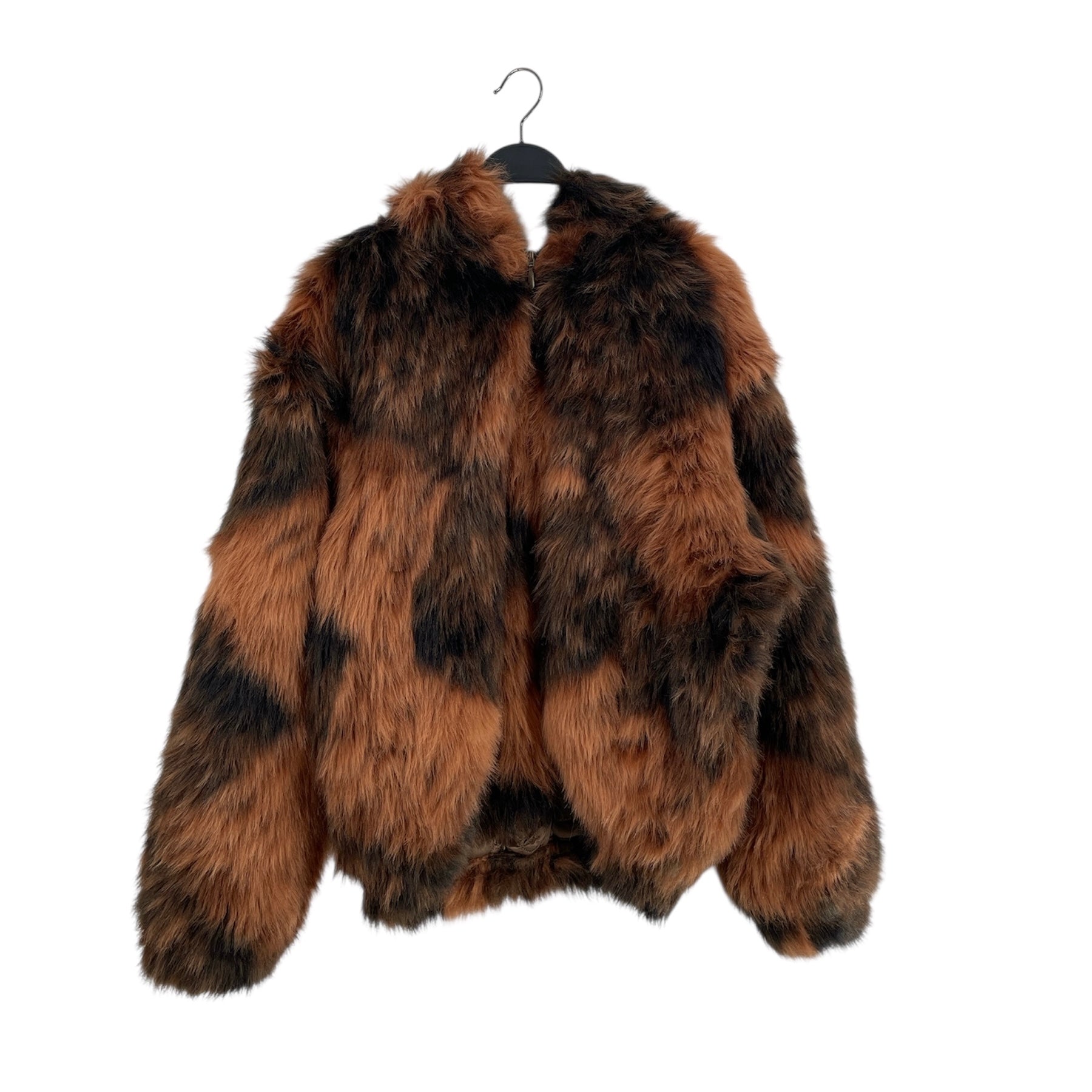 Corteiz/Jacket/M/Faux Fur/BRW/SHORT JACKET HOODED view 1