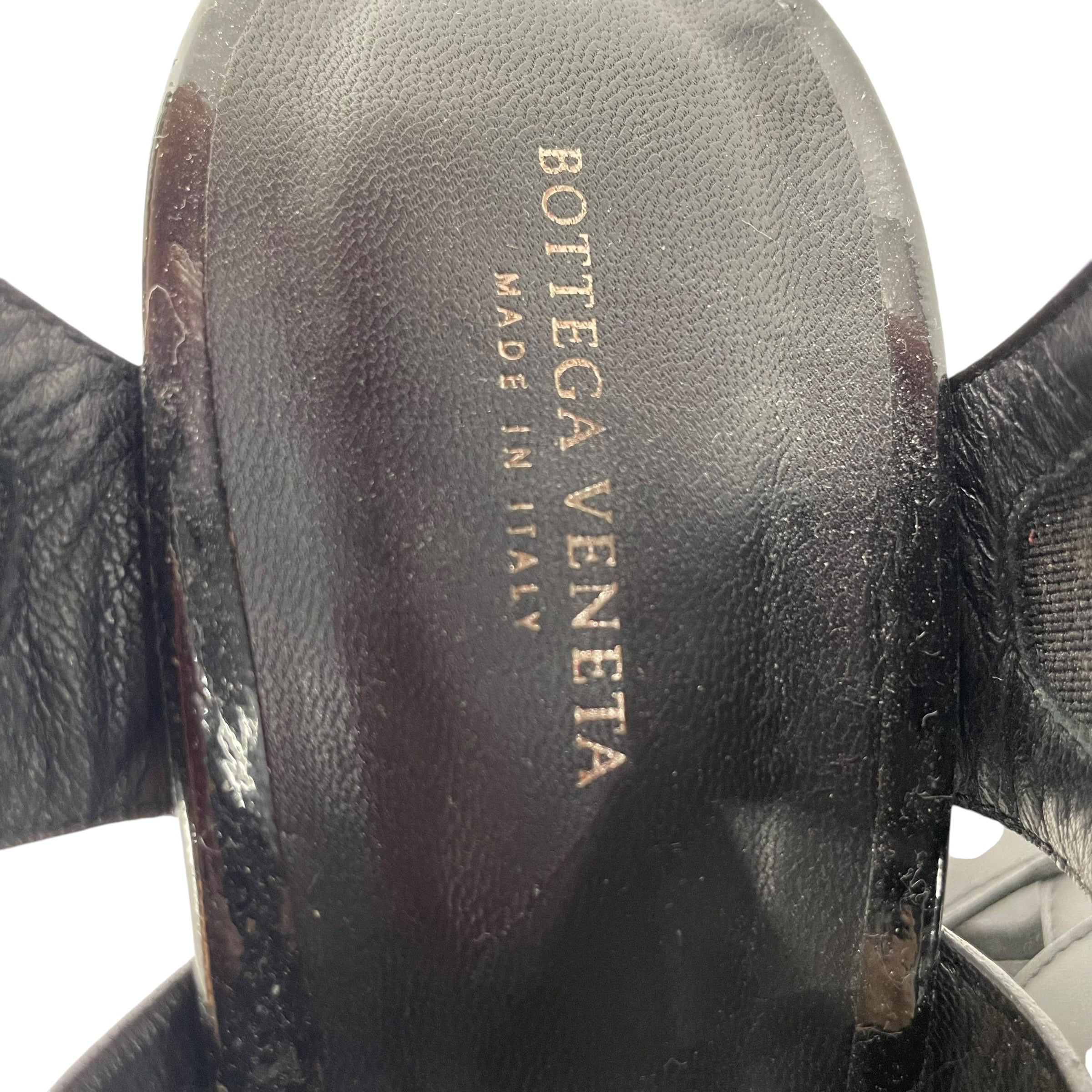 BOTTEGA VENETA/Heels/EU 39/Leather/BLK/BNWT BELT HEEL view 3