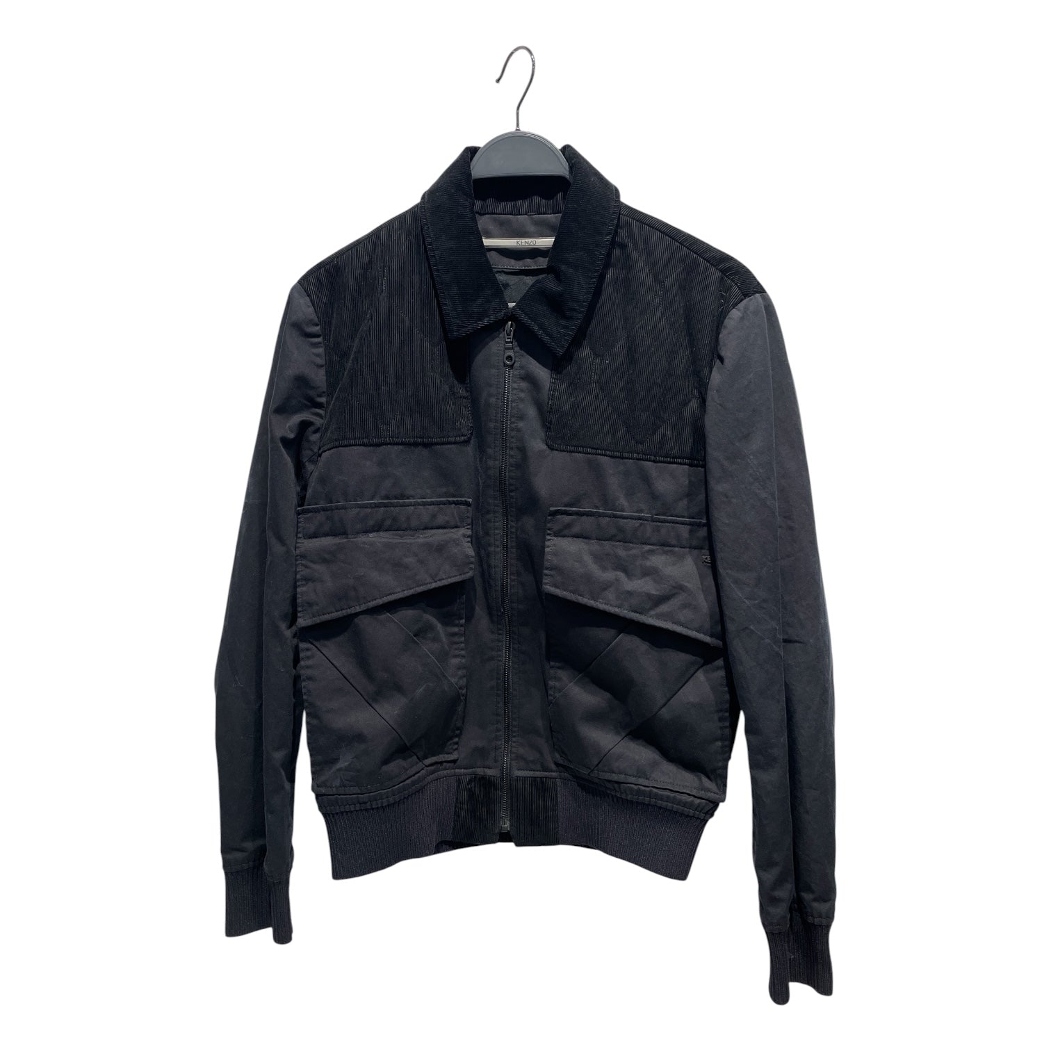 KENZO/Blouson/S/Cotton/BLK/Double Breasted/BOMBER view 1