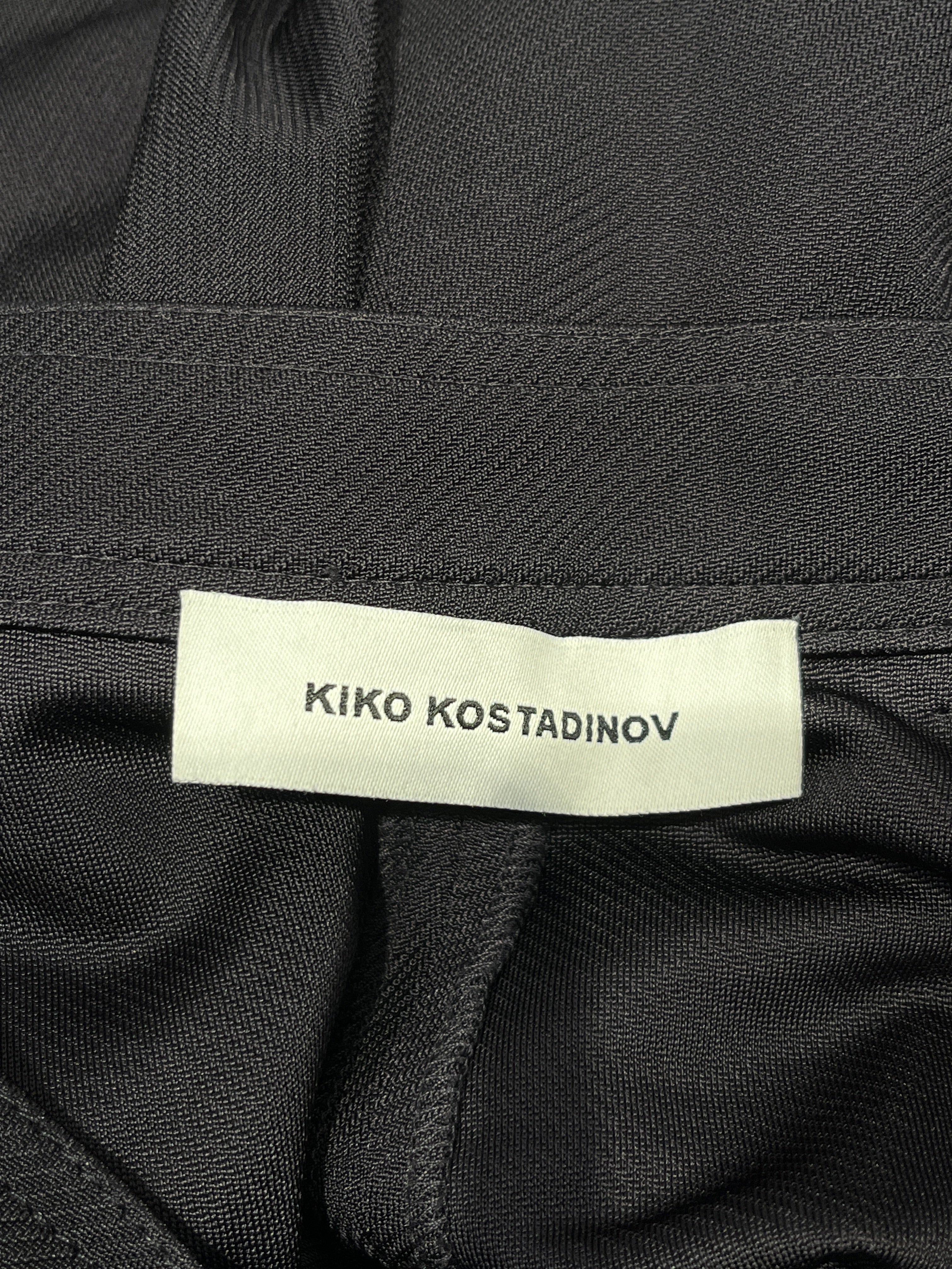 Kiko Kostadinov/Shorts/50/NVY/KREUK WIDE SHORTS view 3
