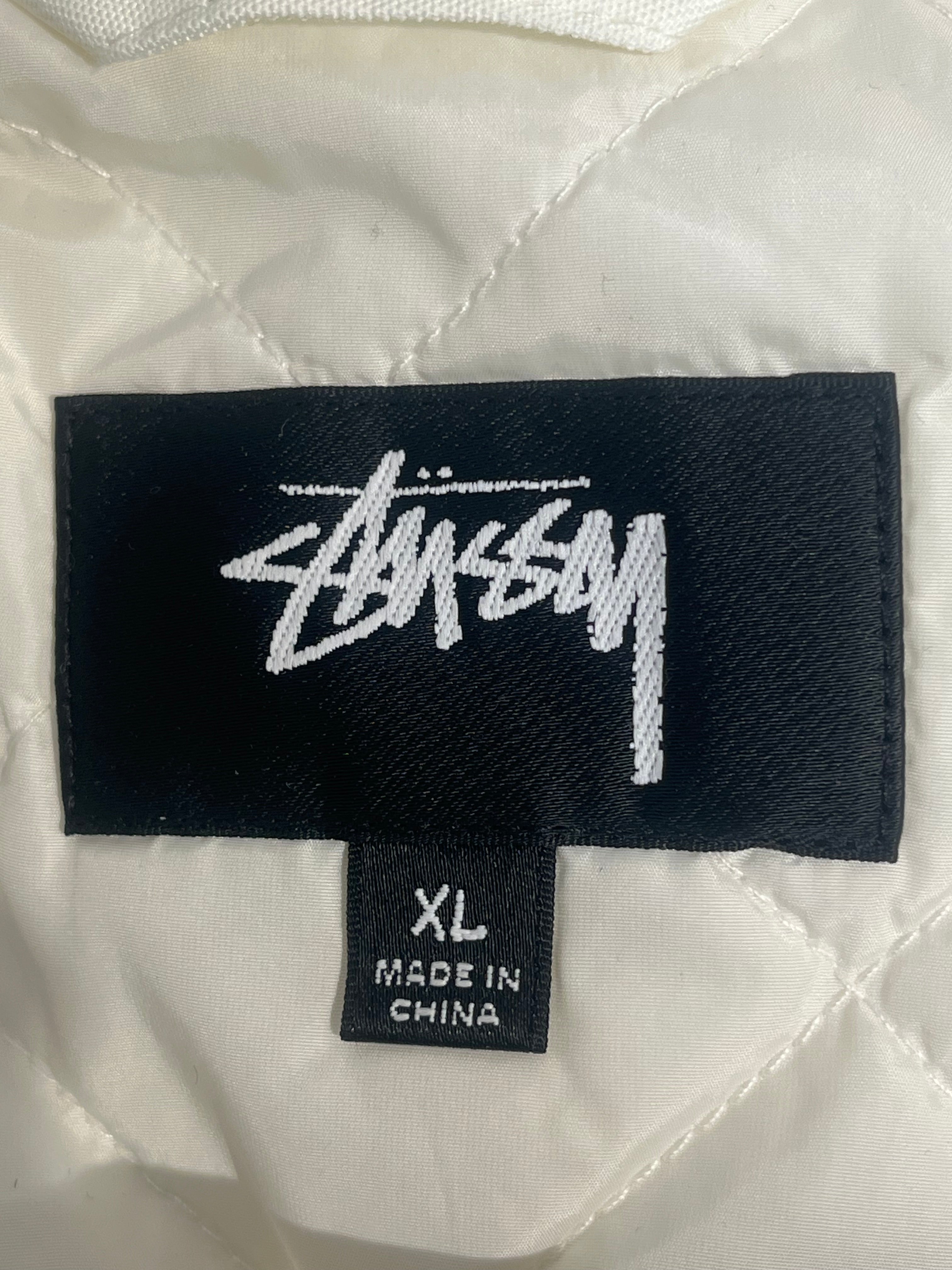 STUSSY/Flight Jkt/L/Nylon/CRM/WORK GEAR FLIGHT JKT view 3