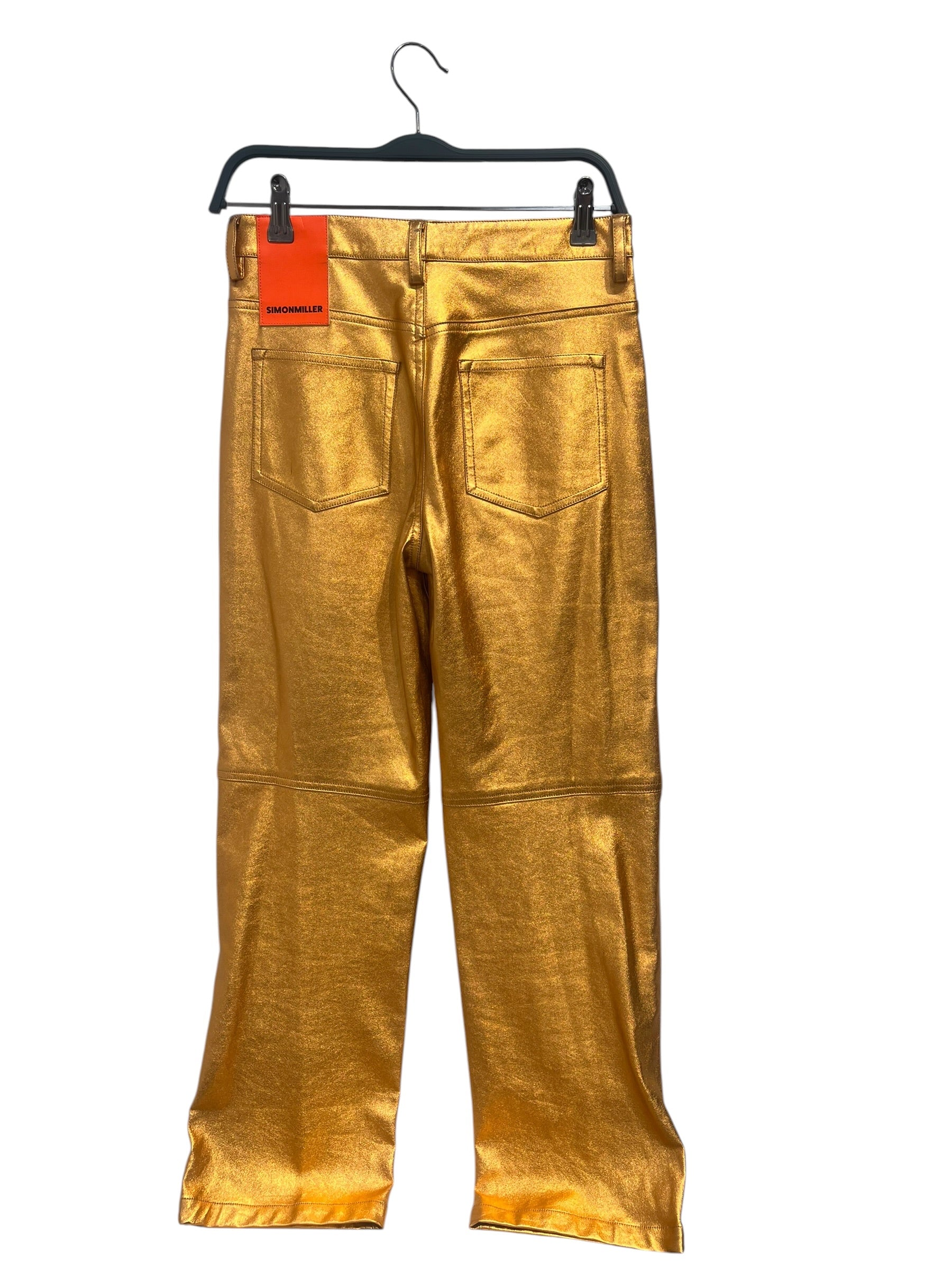 SIMON MILLER/Bottoms/25/Polyester/ORN/METALLIC view 2