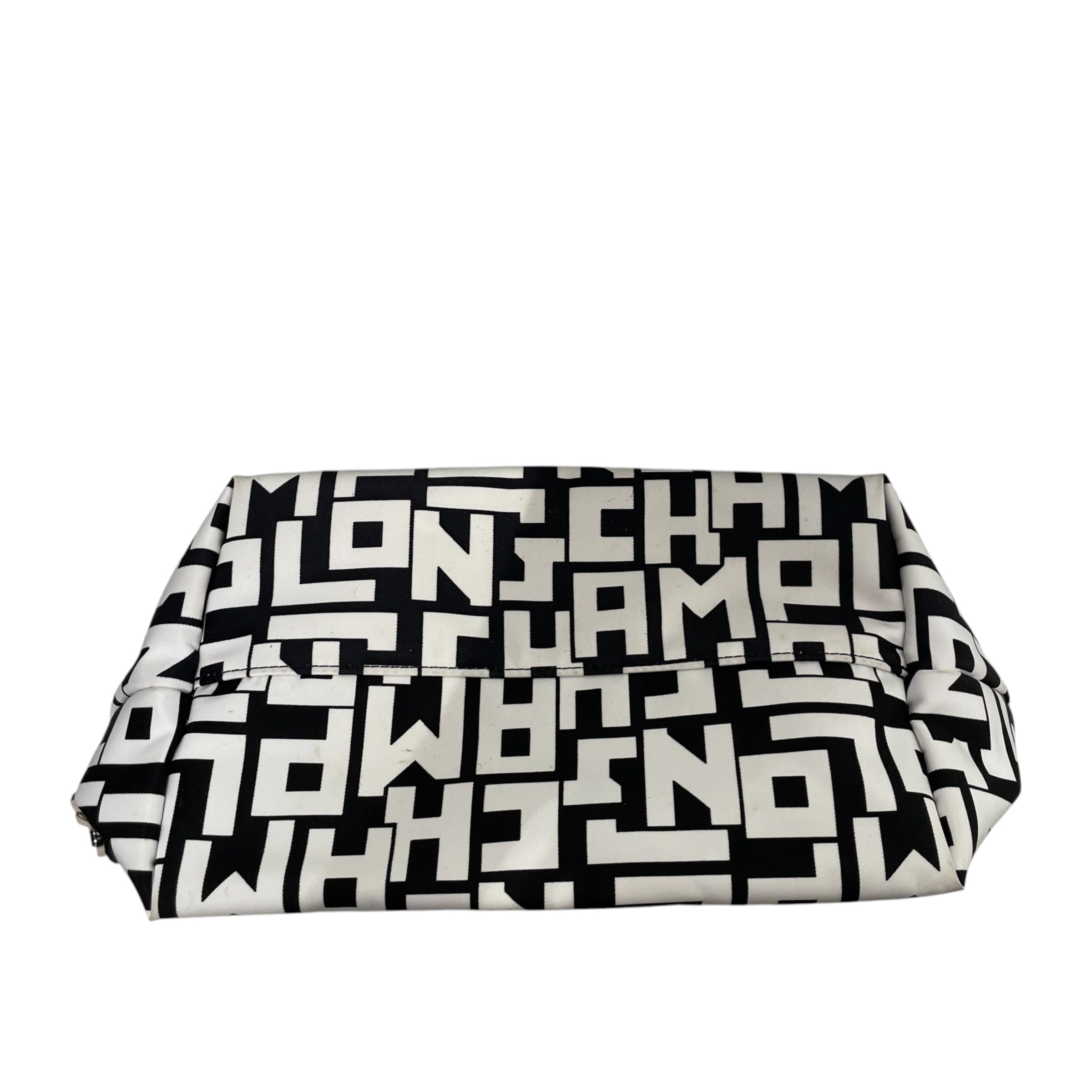 LONGCHAMP/Tote Bag/All Over Print/Nylon/WHT/LE PLIAGE LGP view 3