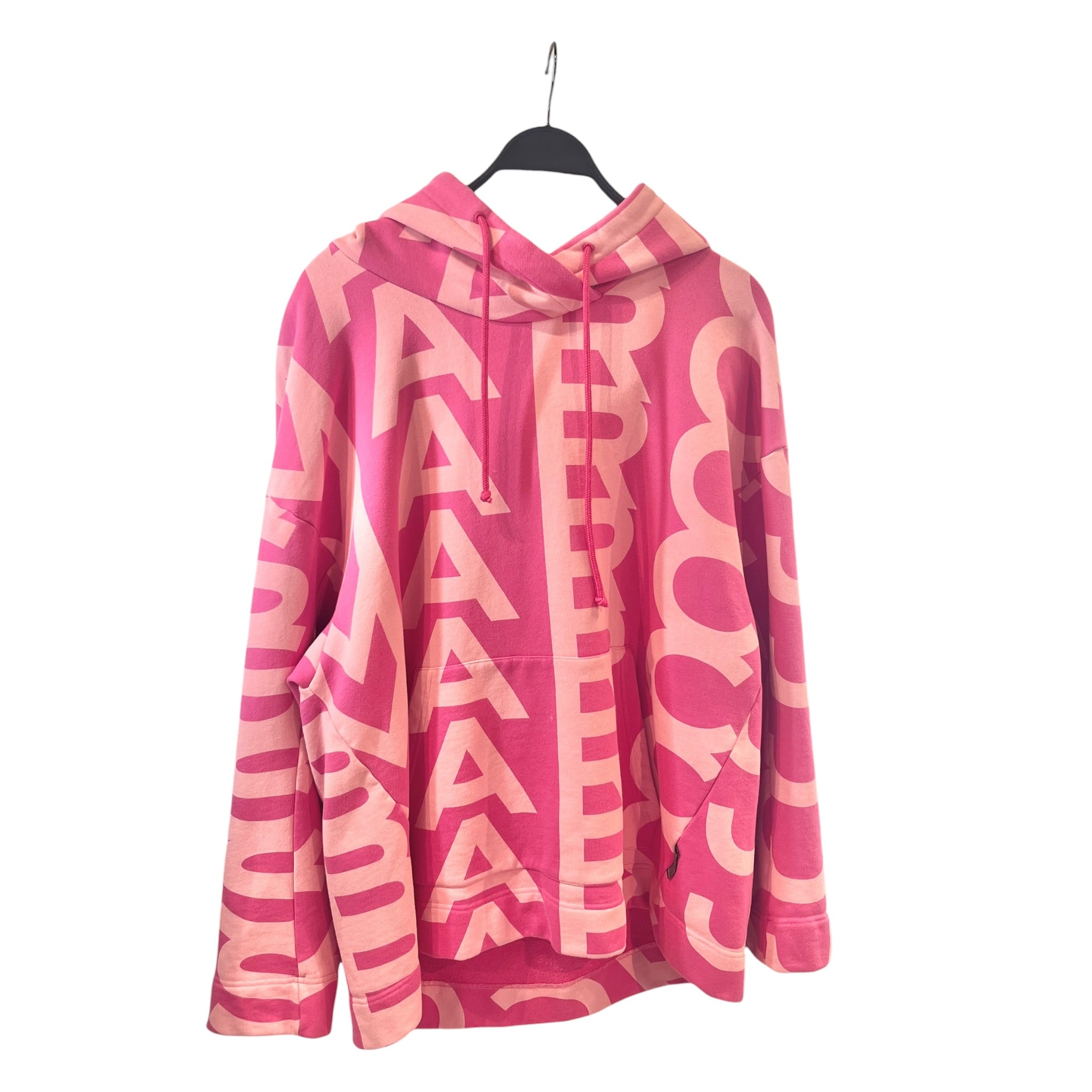 MARC JACOBS/Hoodie/M/Monogram/Cotton/PNK/ view 1