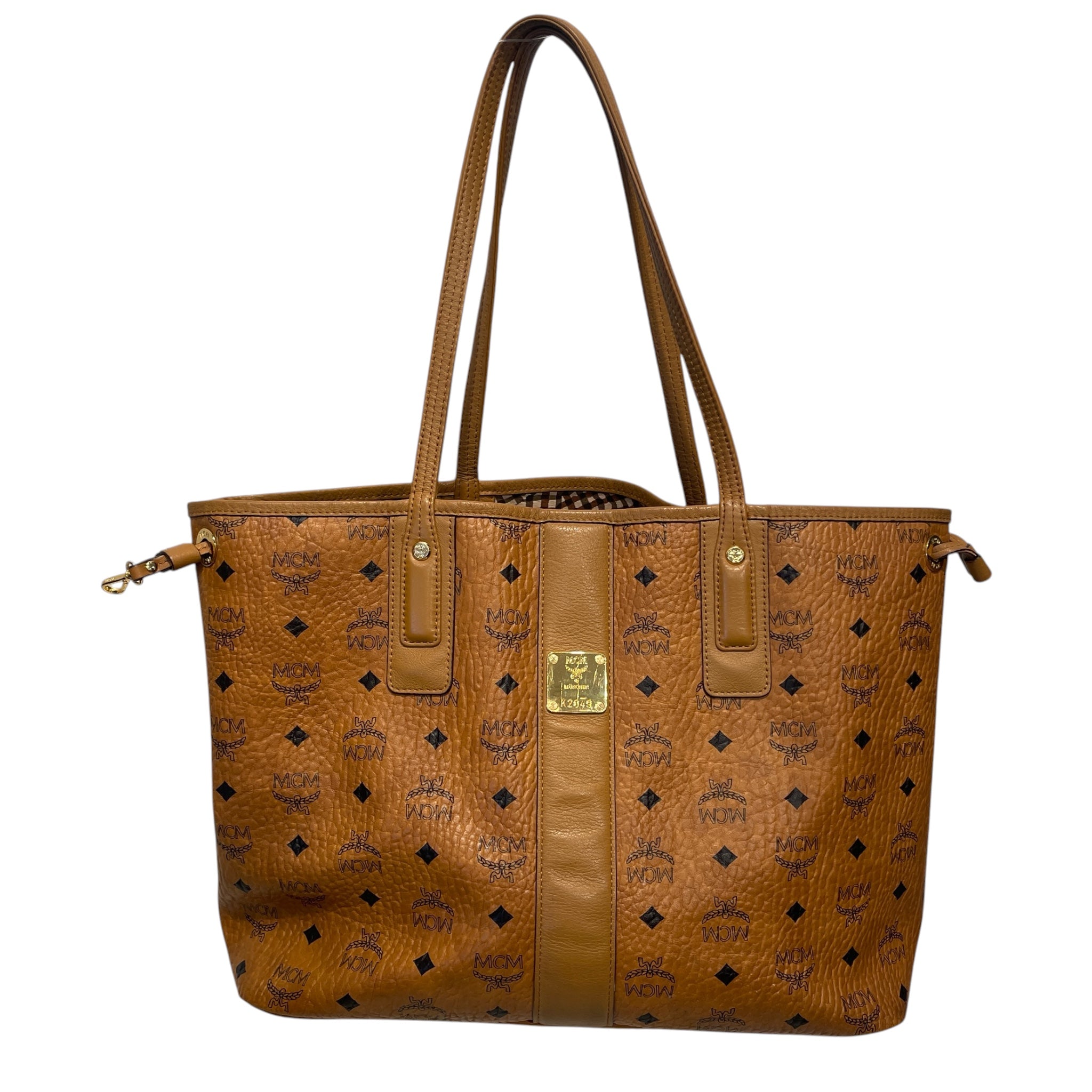 MCM/Tote Bag/Monogram/Leather/ORN/VISETOS TOTE view 1