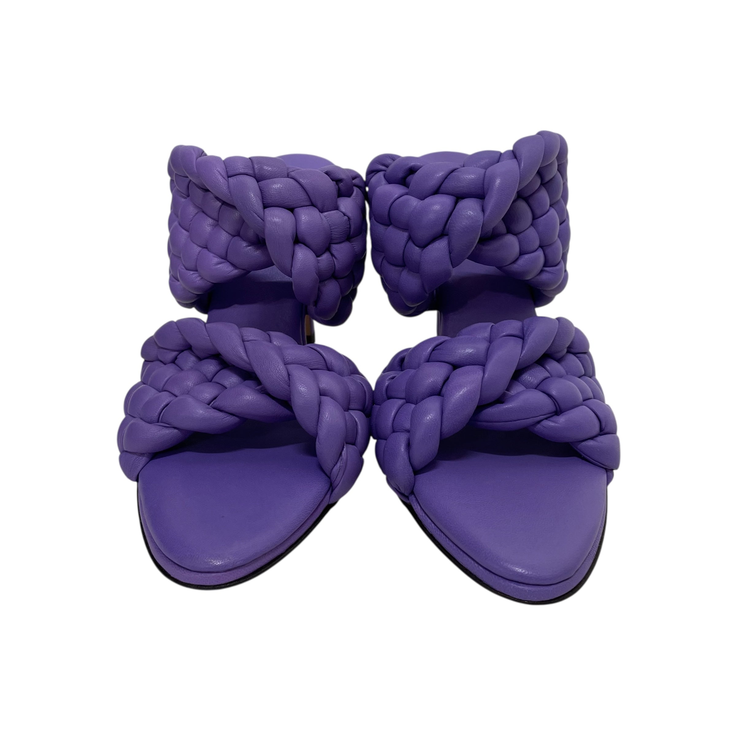 BOTTEGA VENETA/Heels/EU 35.5/Leather/PPL/Basket Twist Weave view 3