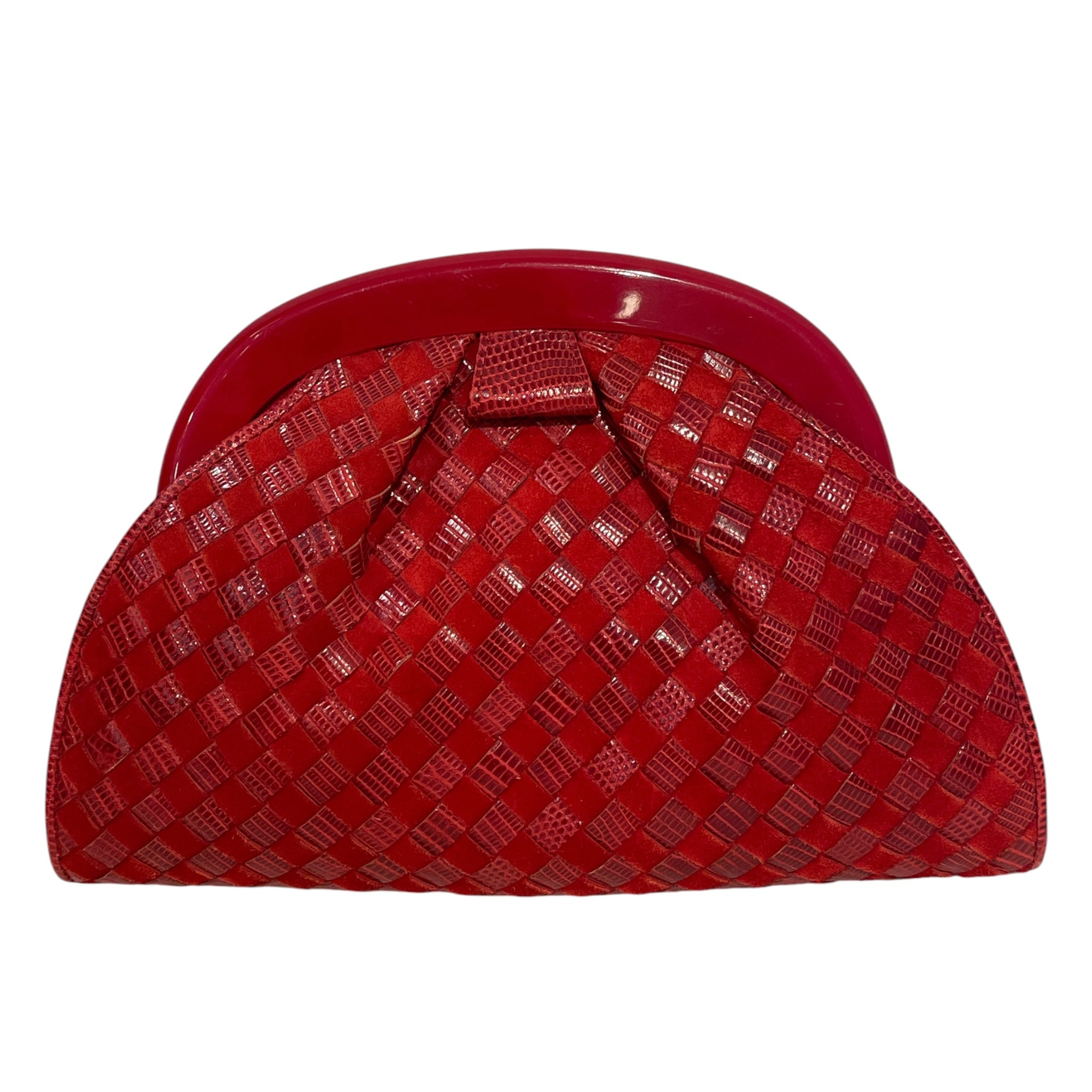 BOTTEGA VENETA/Clutch Bag/Leather/RED/26BT76 view 2