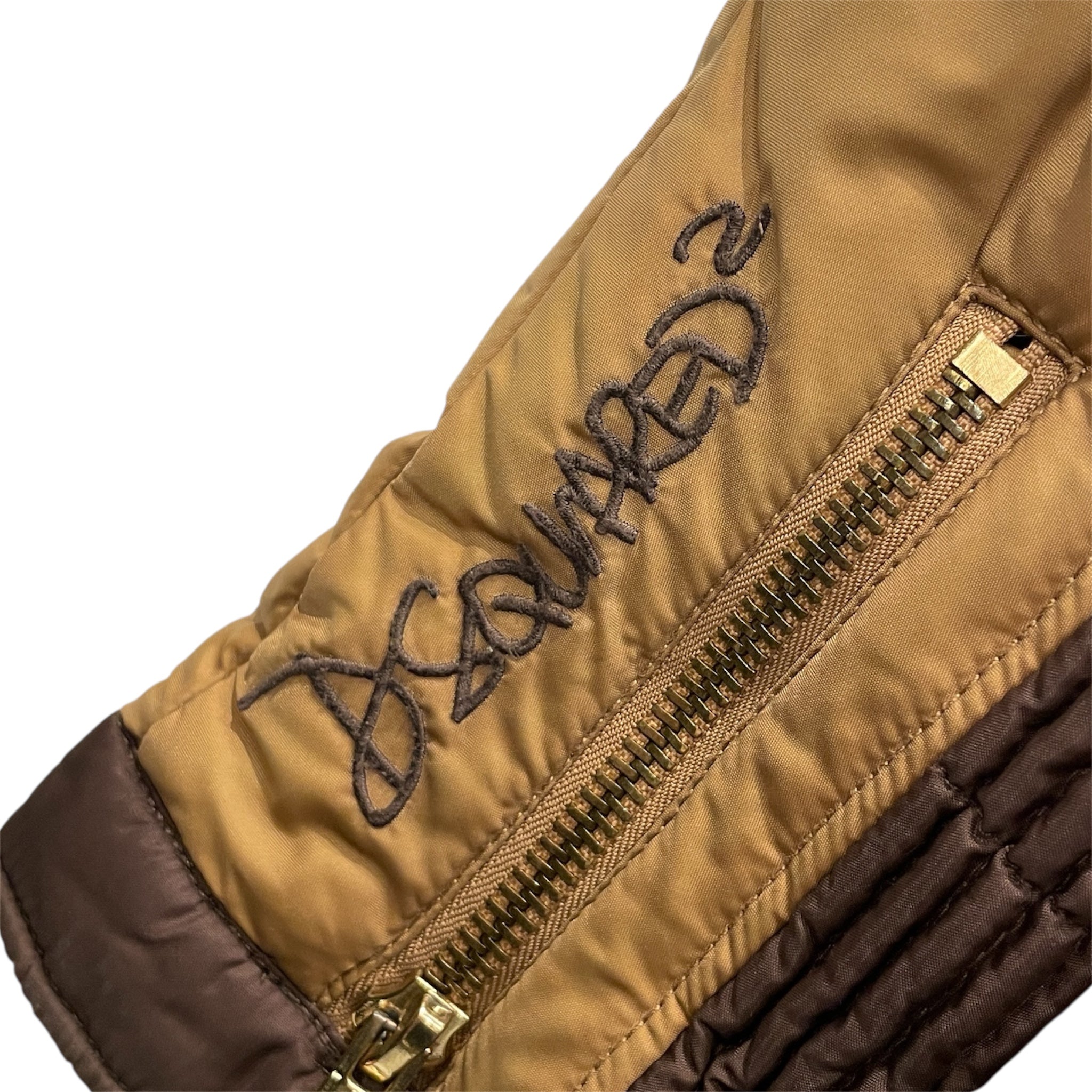 DSQUARED2/Puffer Jkt/38/Border/Polyester/CML/RIPPLED UNDER ARM SKI view 7