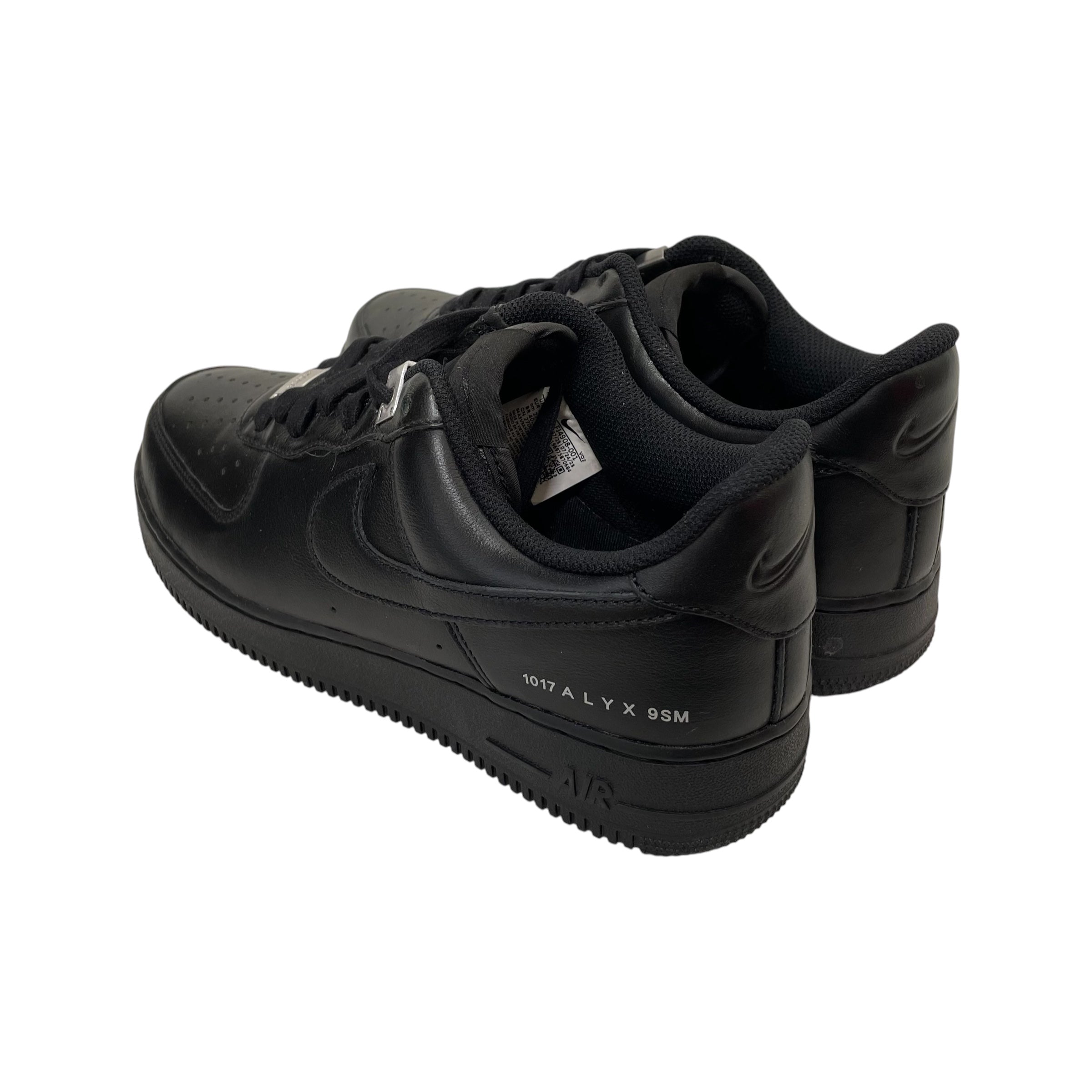 NIKE/1017 ALYX 9SM(ALYX)/Low-Sneakers/US 9/Leather/BLK/AIR FORCE 1 LOW view 2