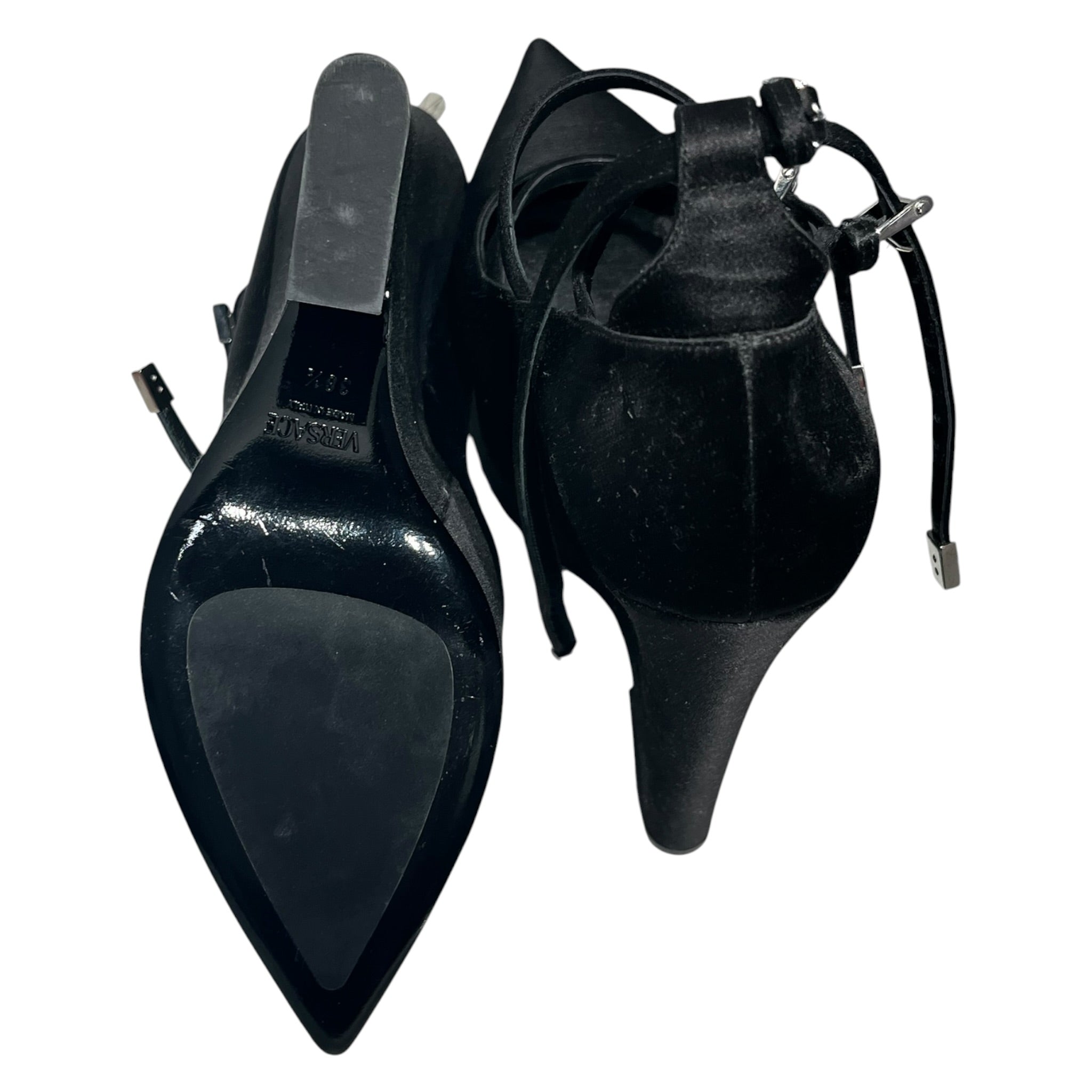VERSACE/Heels/US 7.5/BLK/TEMPEST 170MM FLATFORM PUMPS view 4