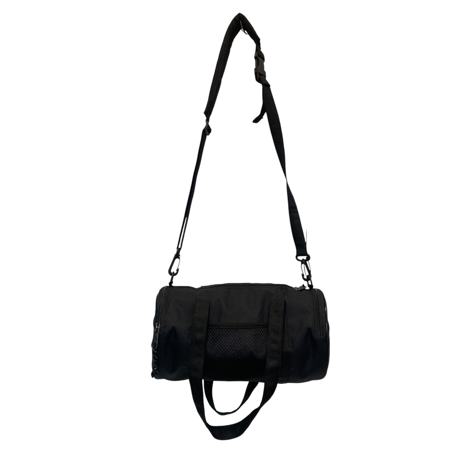 Telfar/EASTPAK/Bag/Nylon/BLK/mesh pockets in front view 2