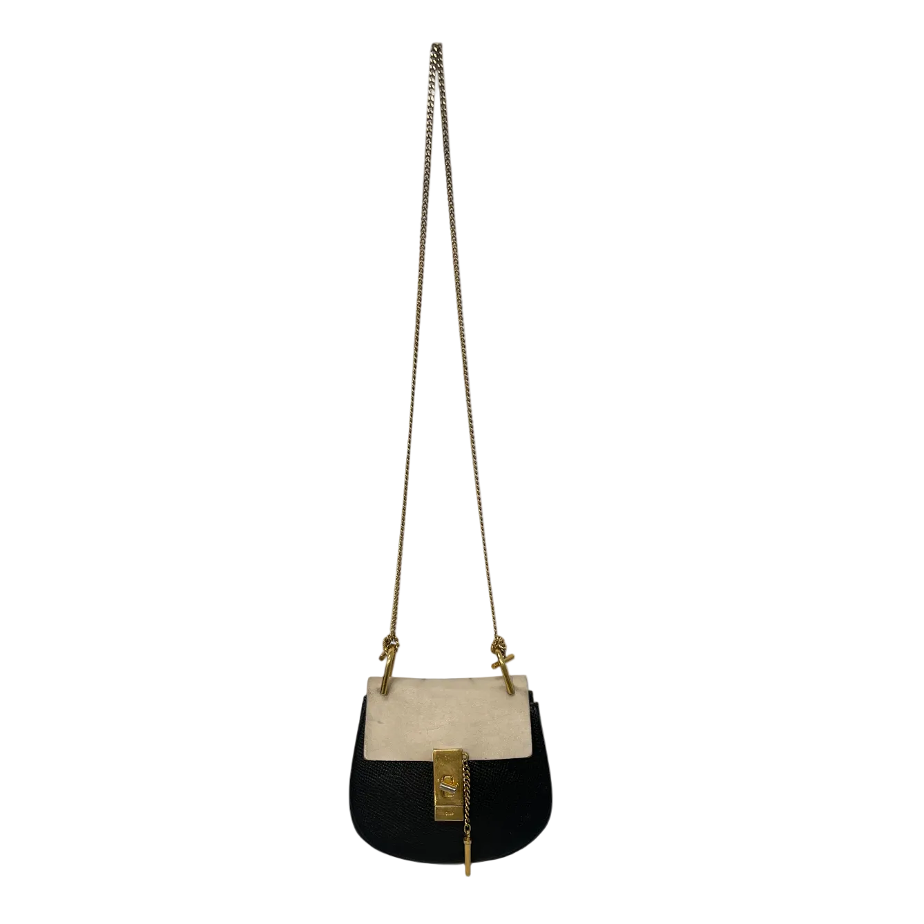 Chloe/Cross Body Bag/Leather/MLT/Bi-color Drew Shoulder Bag view 1