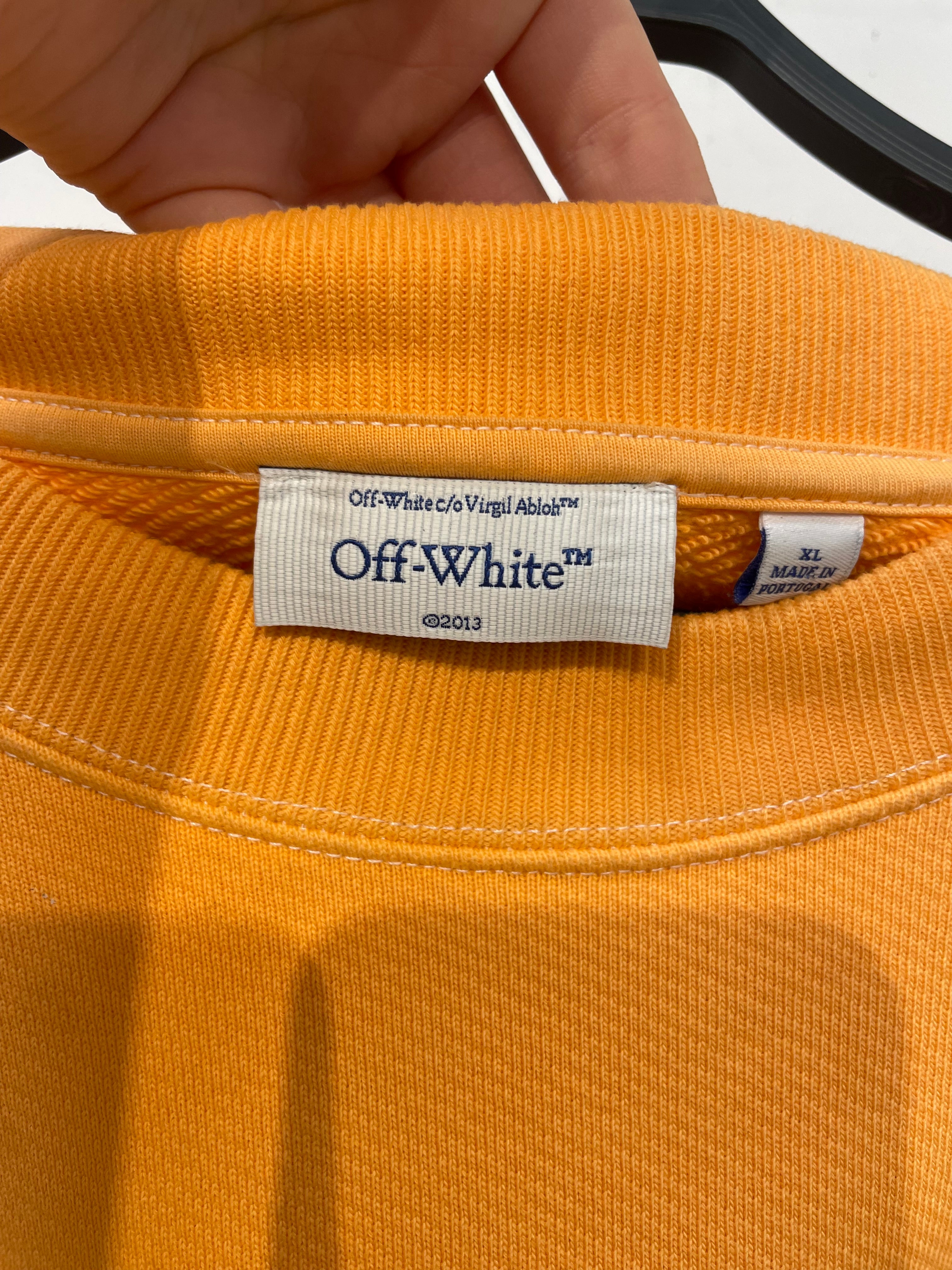 OFF-WHITE/Sweatshirt/XL/Graphic/Cotton/ORN/ view 3